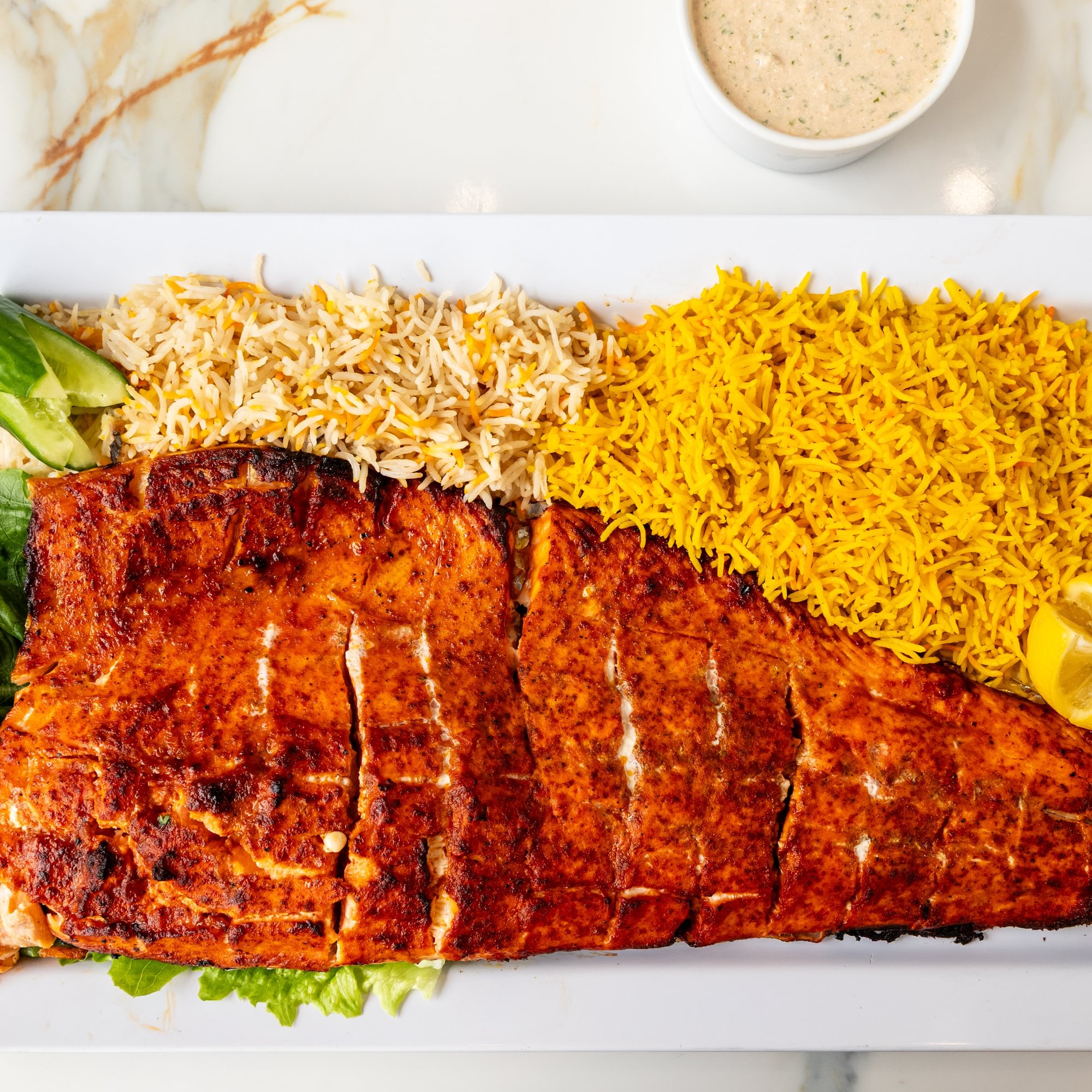 Baked Salmon (Whole)