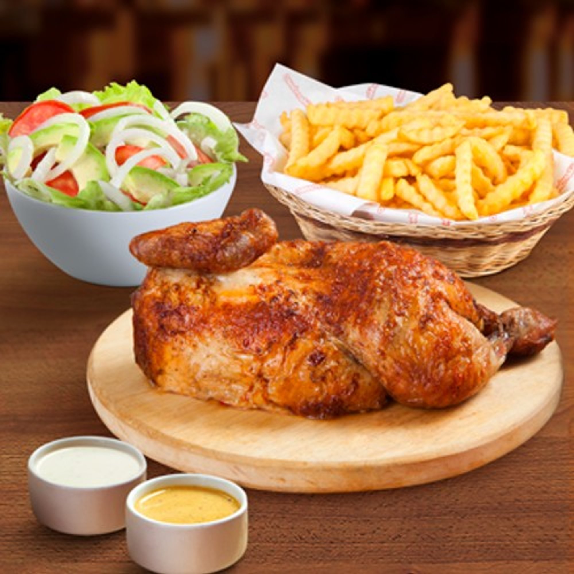 1/2 Chicken Combo
