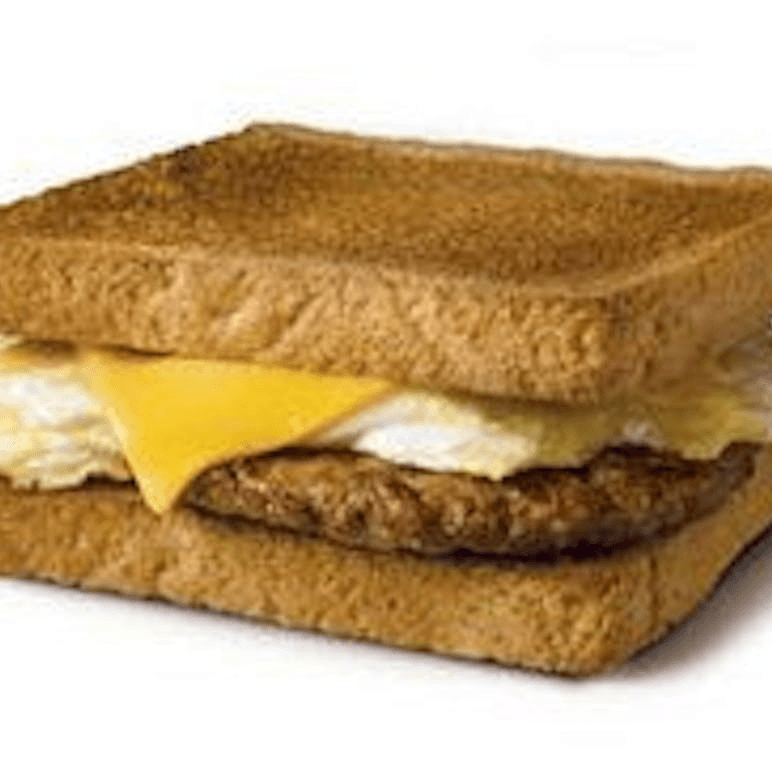 Sausage, Egg & Cheese on Toast