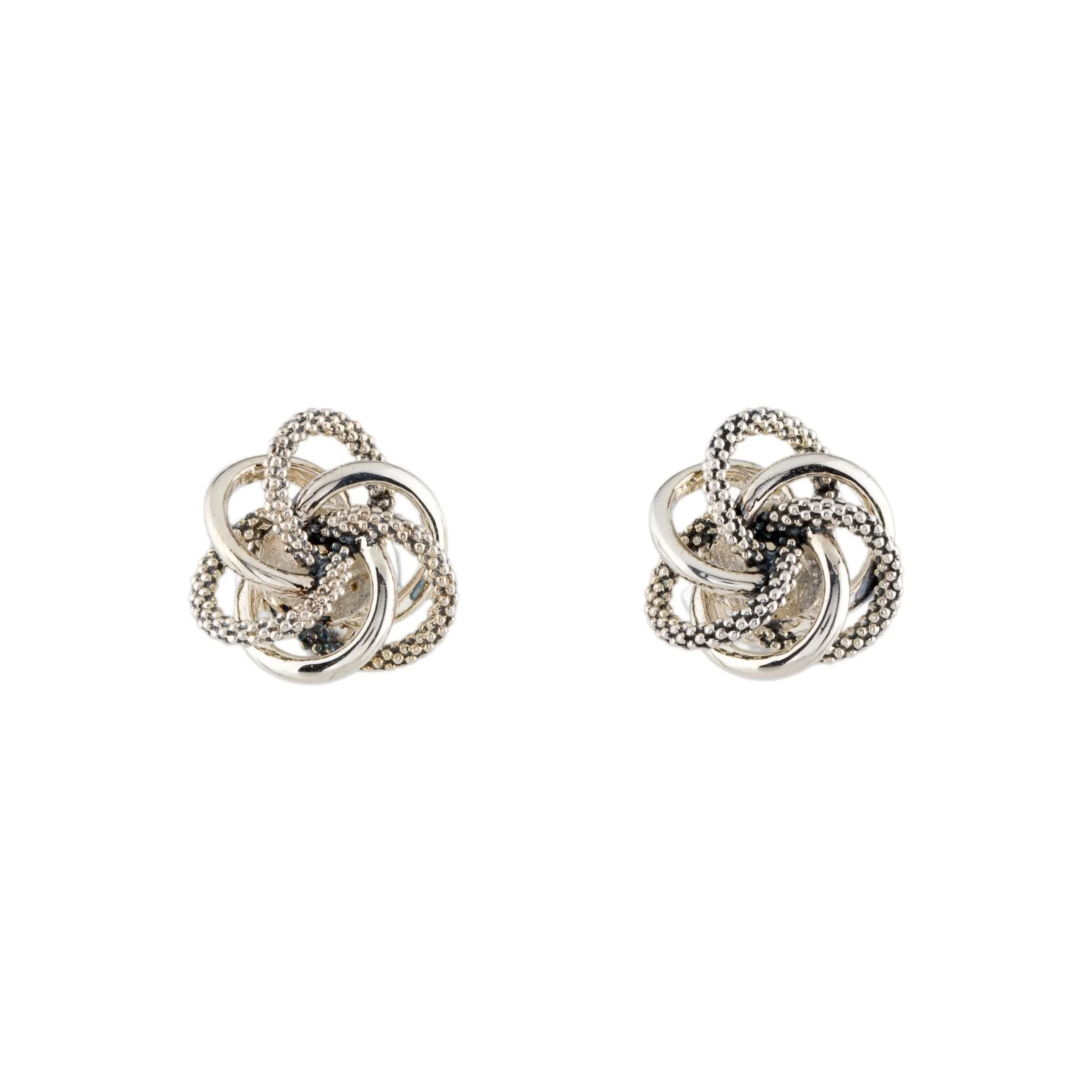 Lagos Love Knot Stud Earrings
