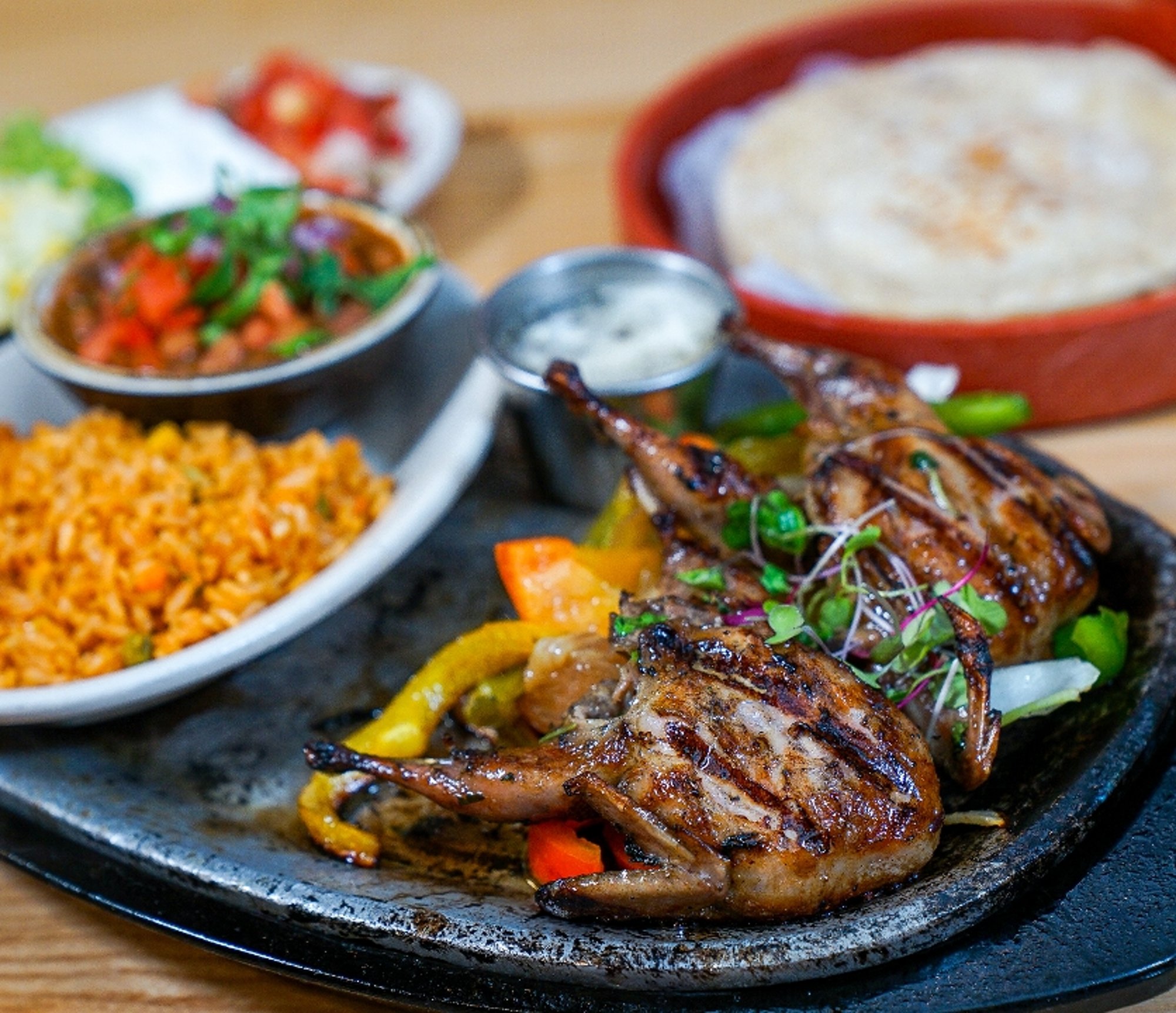 Quail Fajitas