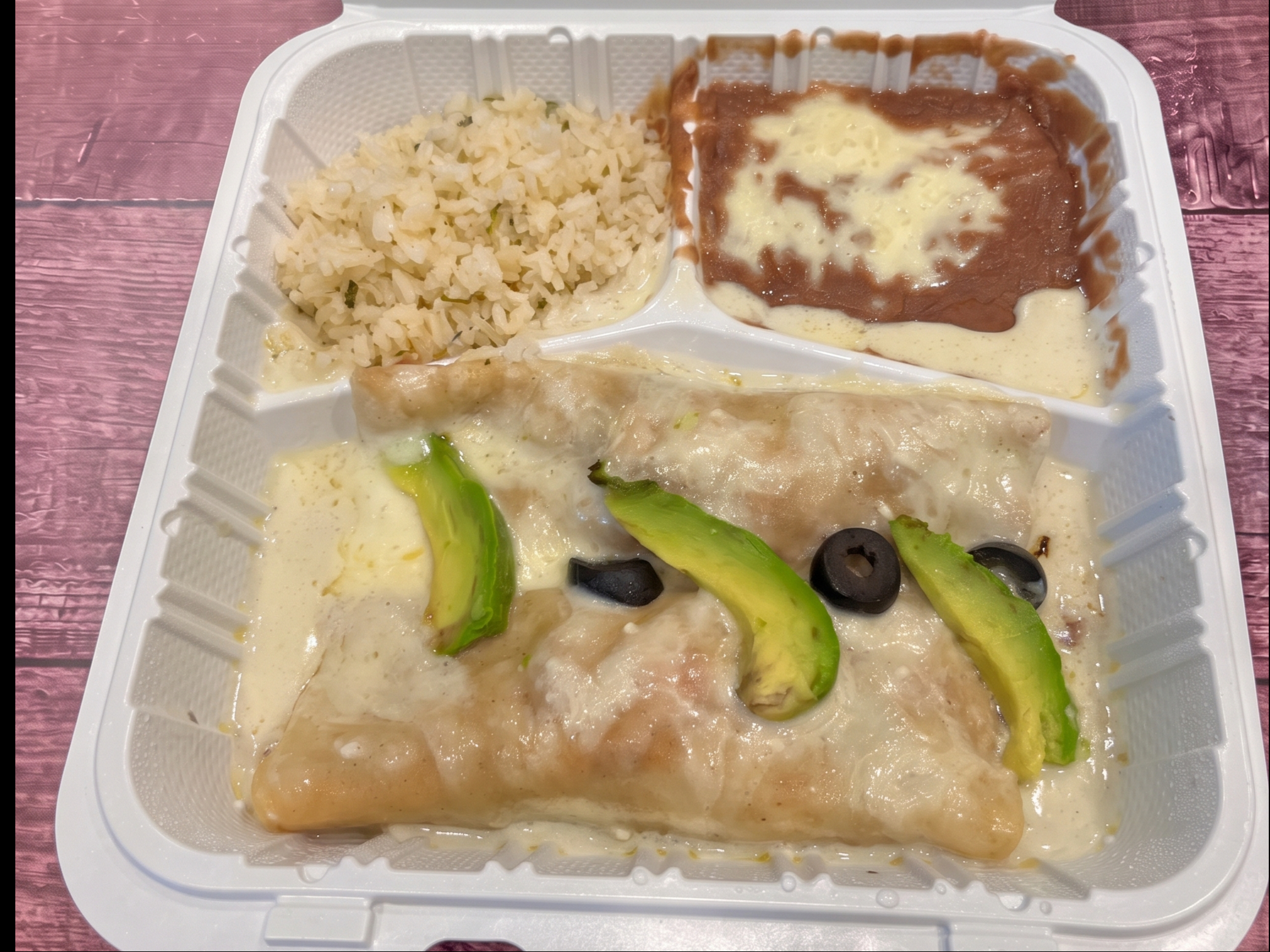 Seafood Enchilada
