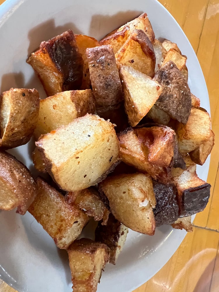 CRISPY POTATOES O'BRIEN