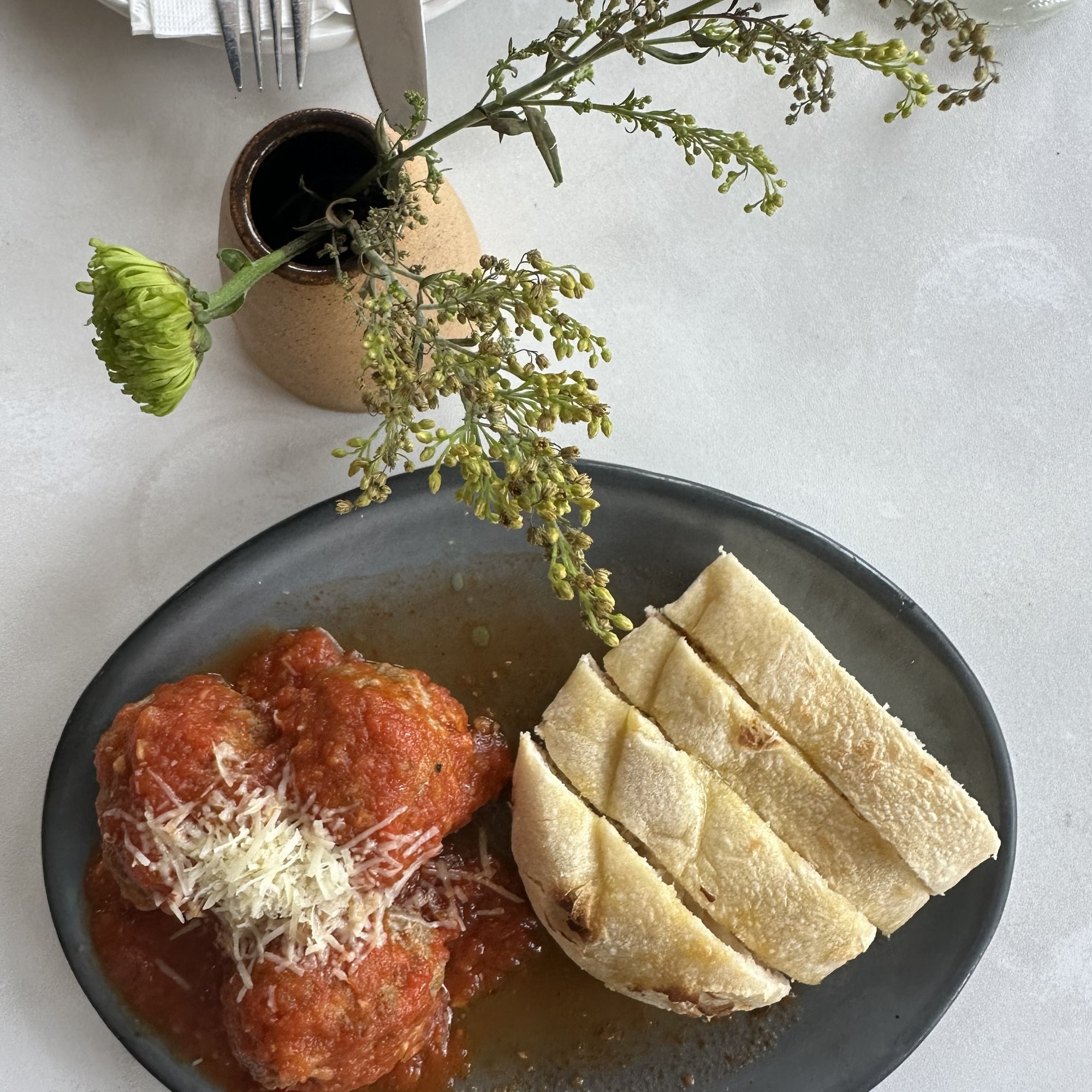 Pork & Beef Meatballs in Pomodoro Sauce