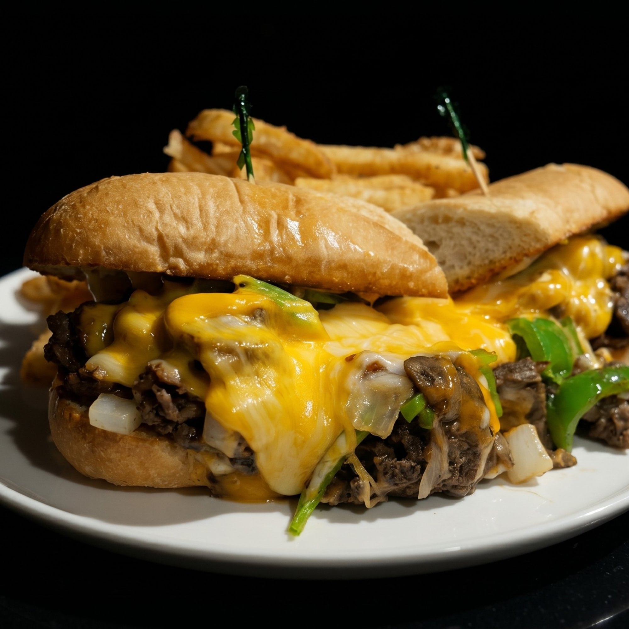 Awesome Cheesesteak Sandwich