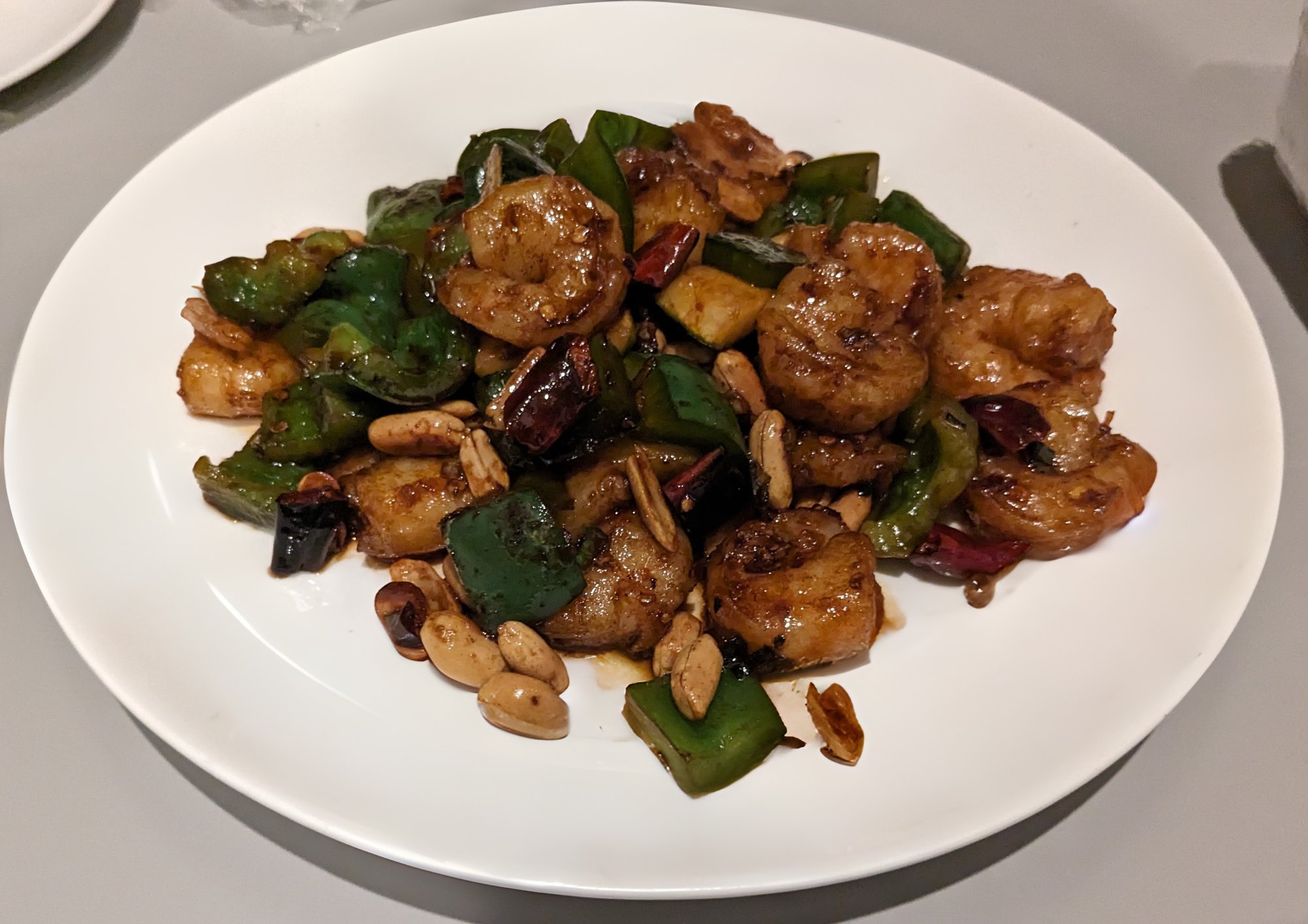 54 宫保虾Kung Pao Shrimp🌶️
