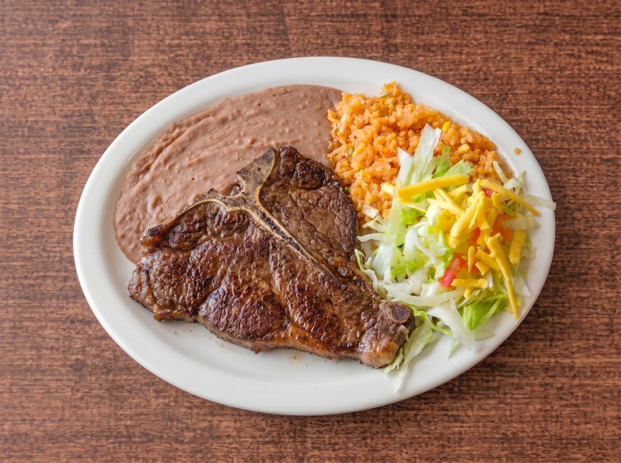 Steak ranchero plate