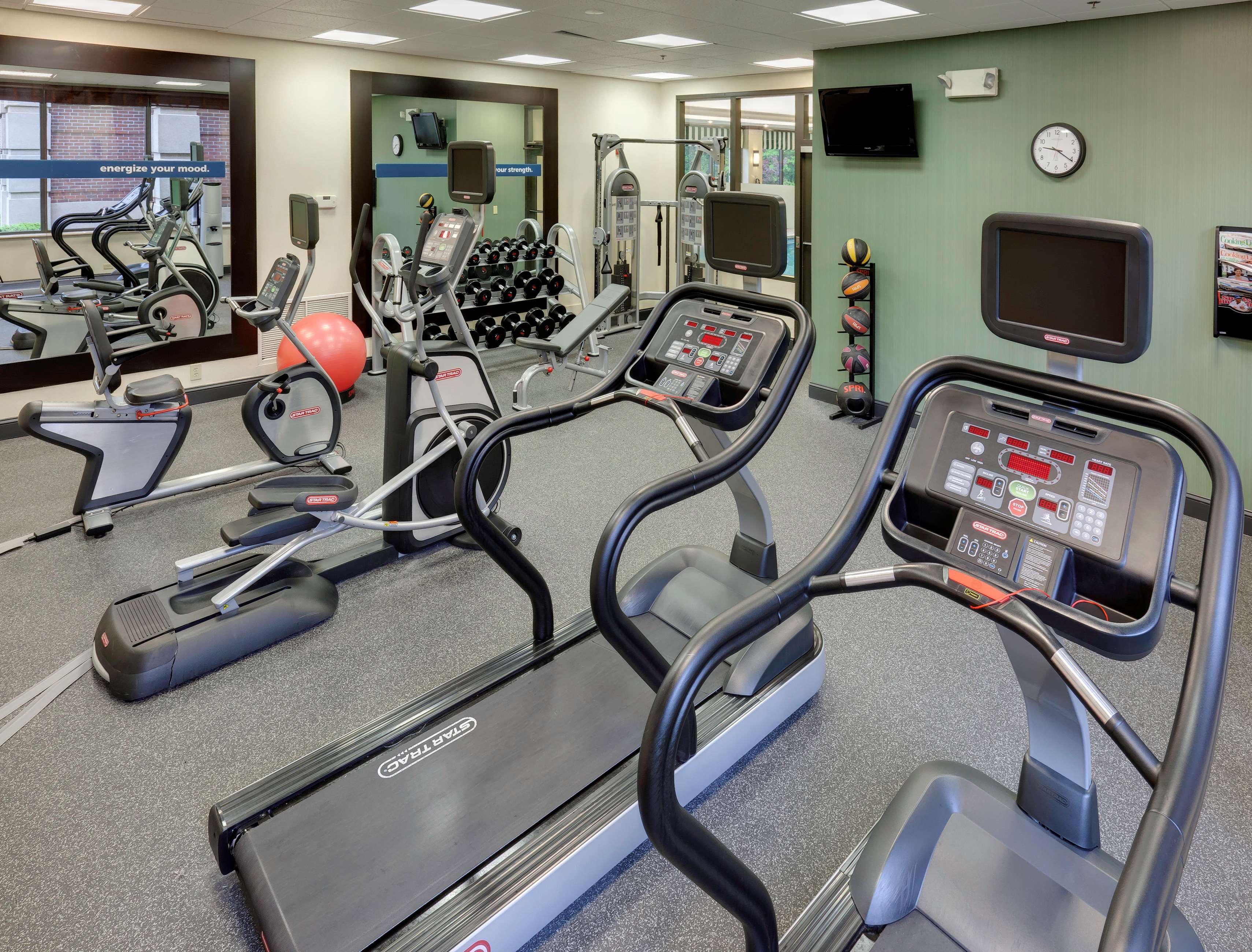 Health club  fitness center  gym