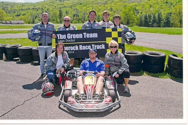 The Lawn Doctor Team helped out with the Special Olympics by participating in a Go-Kart race at Old Lyme, CT.