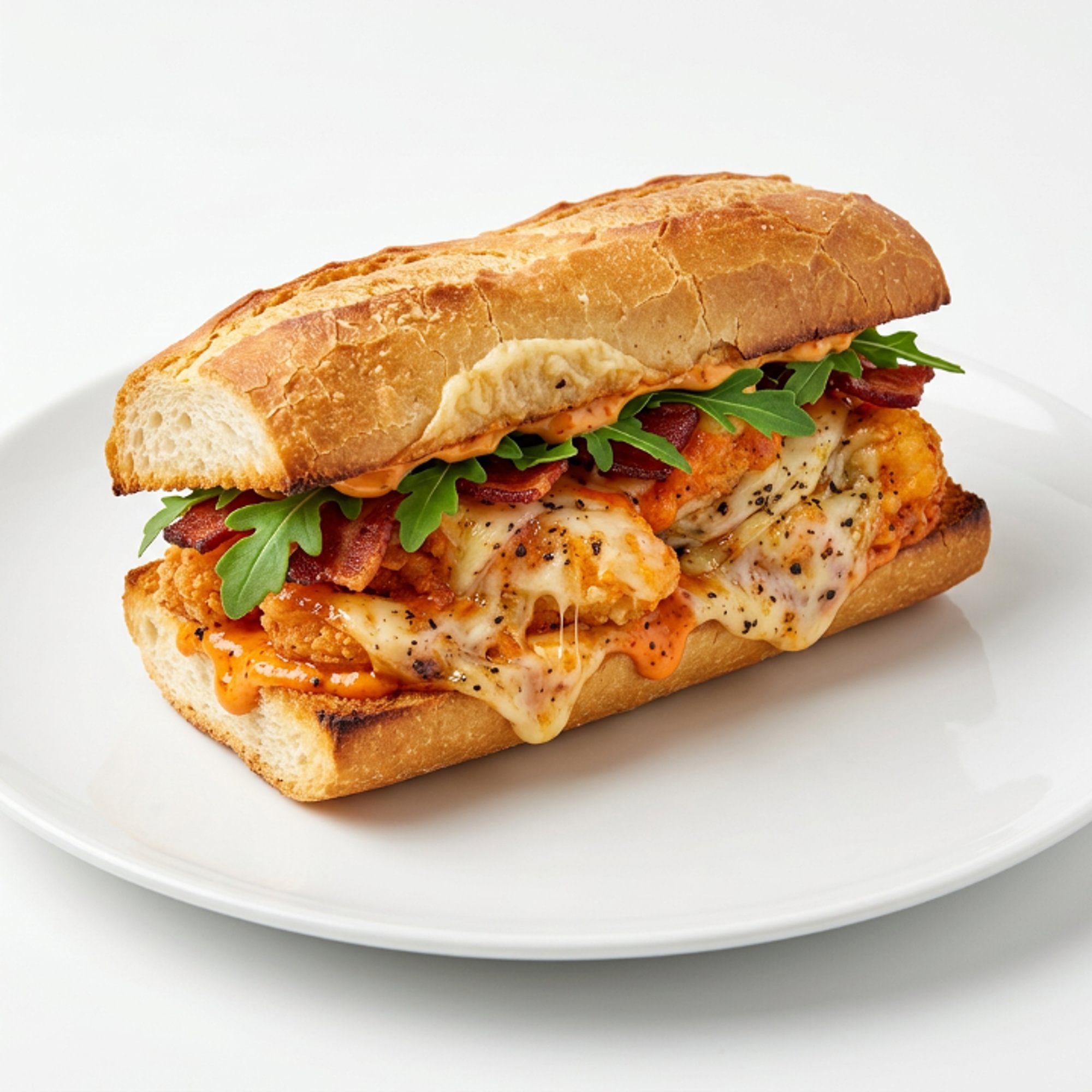 Chicken parm BTL sub
