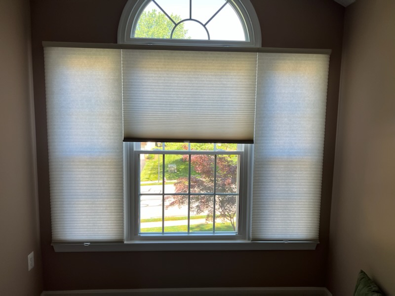 This Fairfax home has the most amazing picture window-and we elevated it's look with our Cellular Shades! The three-shade design offers a lot of flexibility!  BudgetBlindsFairfax  FairfaxVA  CellularShades  EnergyEfficientShades  FreeConsultation  WindowWednesday