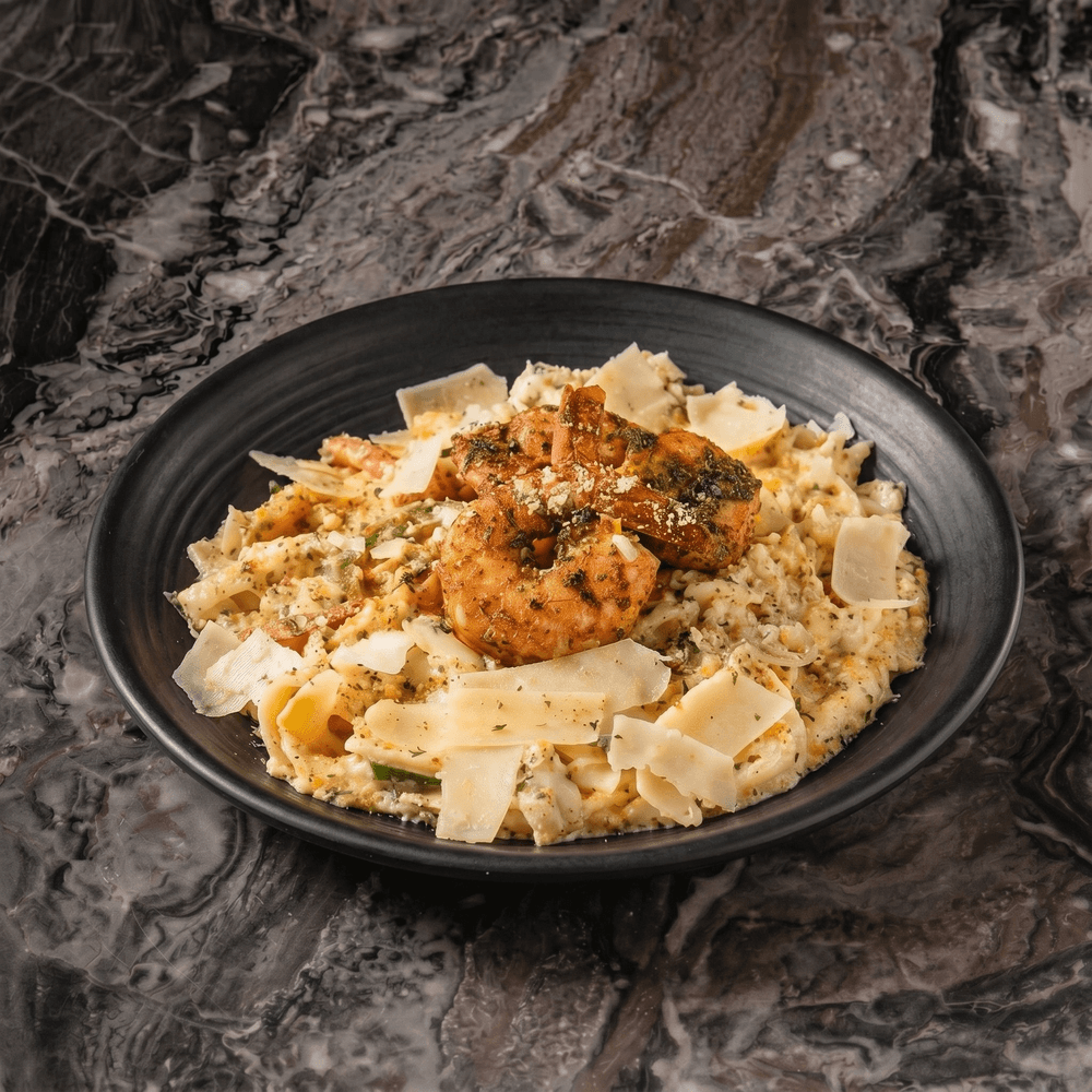 Chicken & Shrimp Fettuccine Alfredo