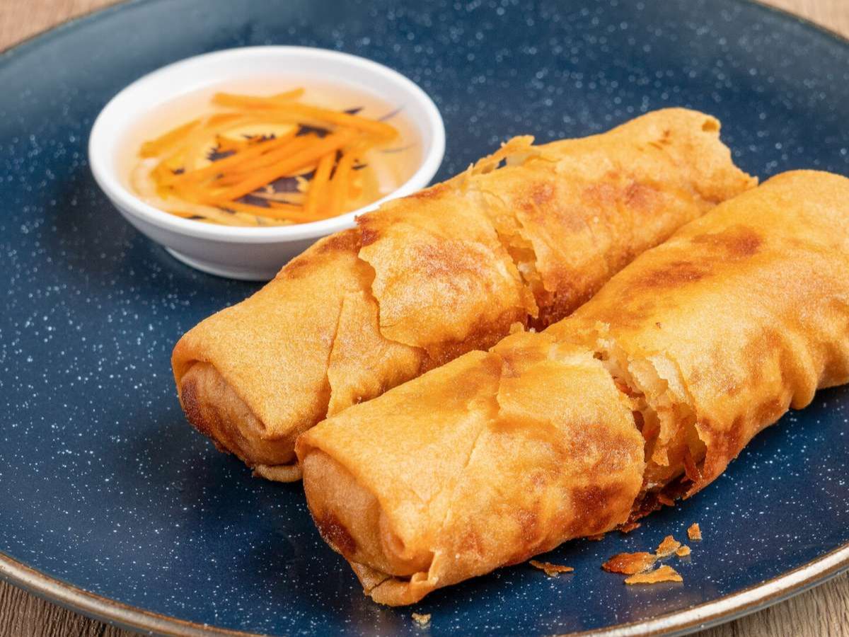 Vegetarian Crispy Eggrolls (Cha Gio Chay)