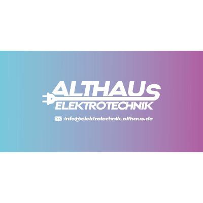 Logo von Elektrotechnik Althaus