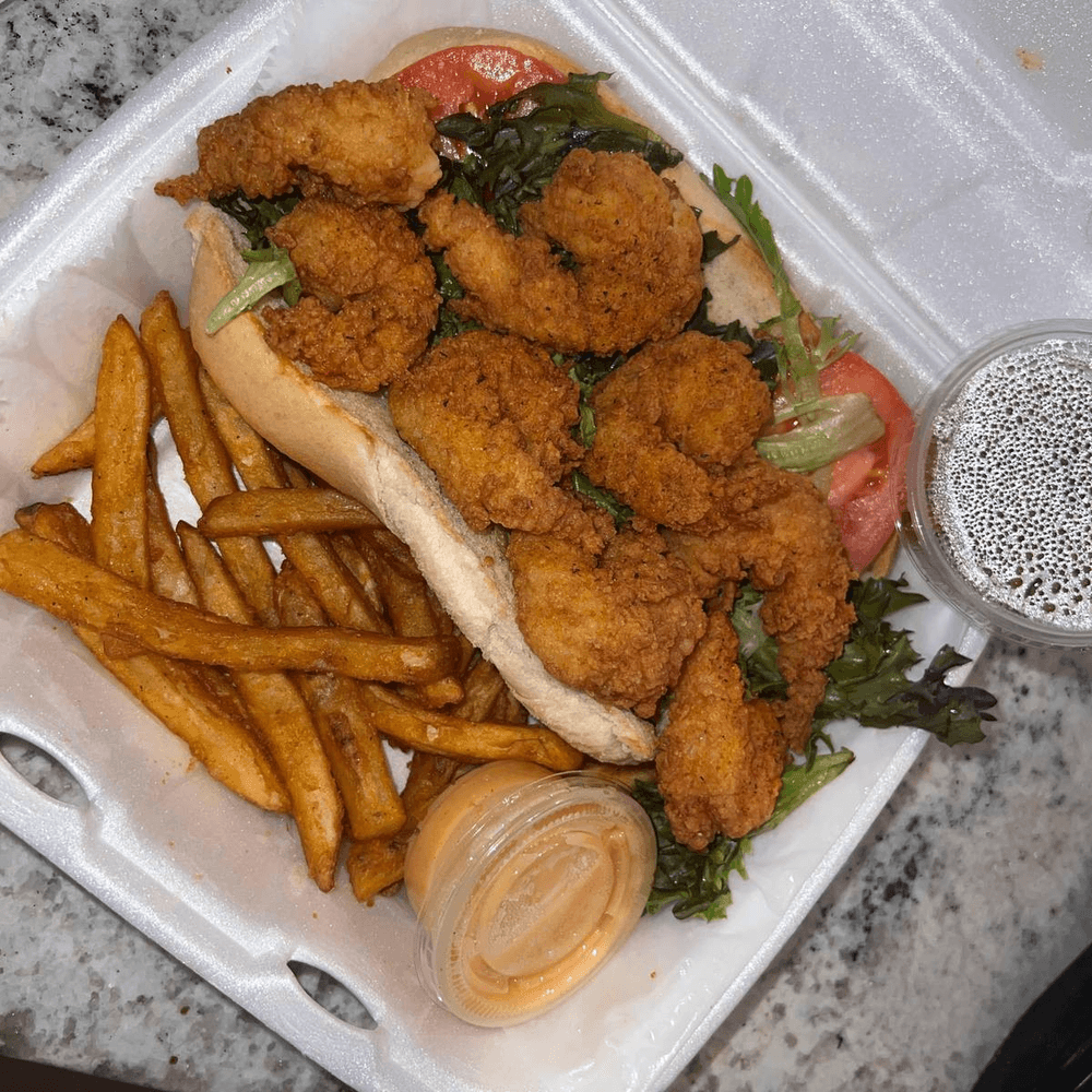 Fried Shrimp Po Boy