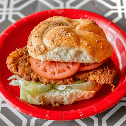 Crispy Fish Fillet Sandwich