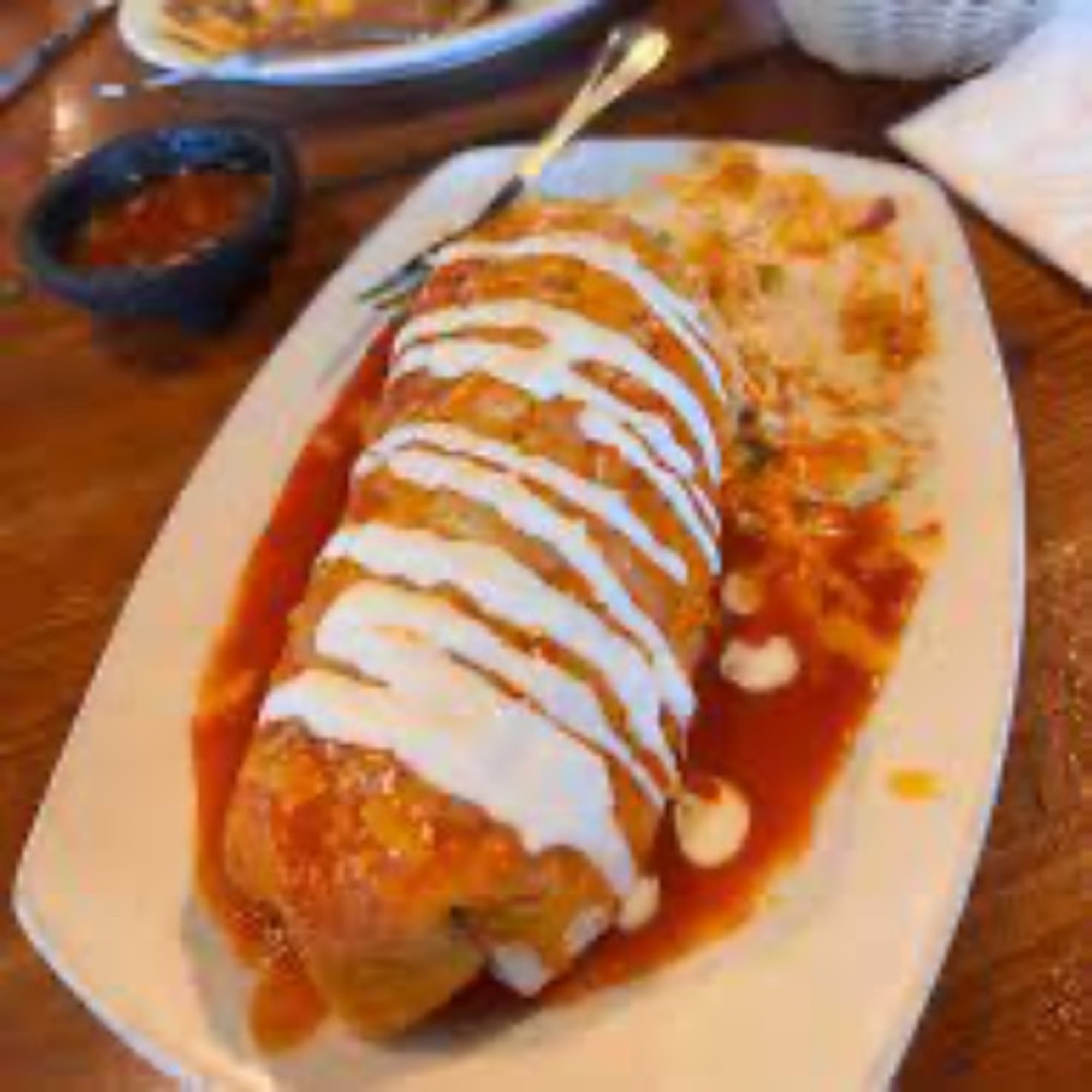 Adobo Shrimp Burrito