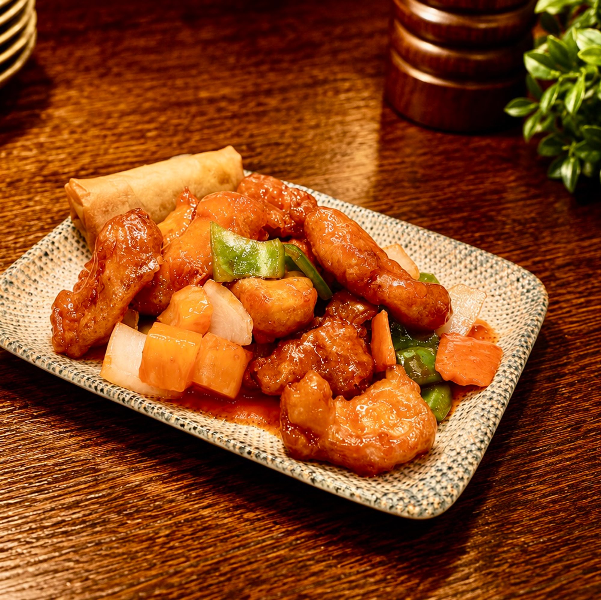 L Sweet and Sour Chicken 甜酸鸡