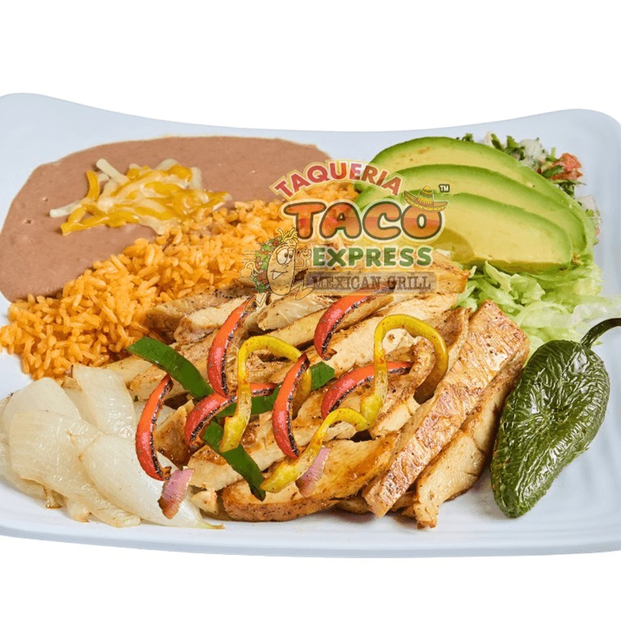 Chicken Fajita Plate