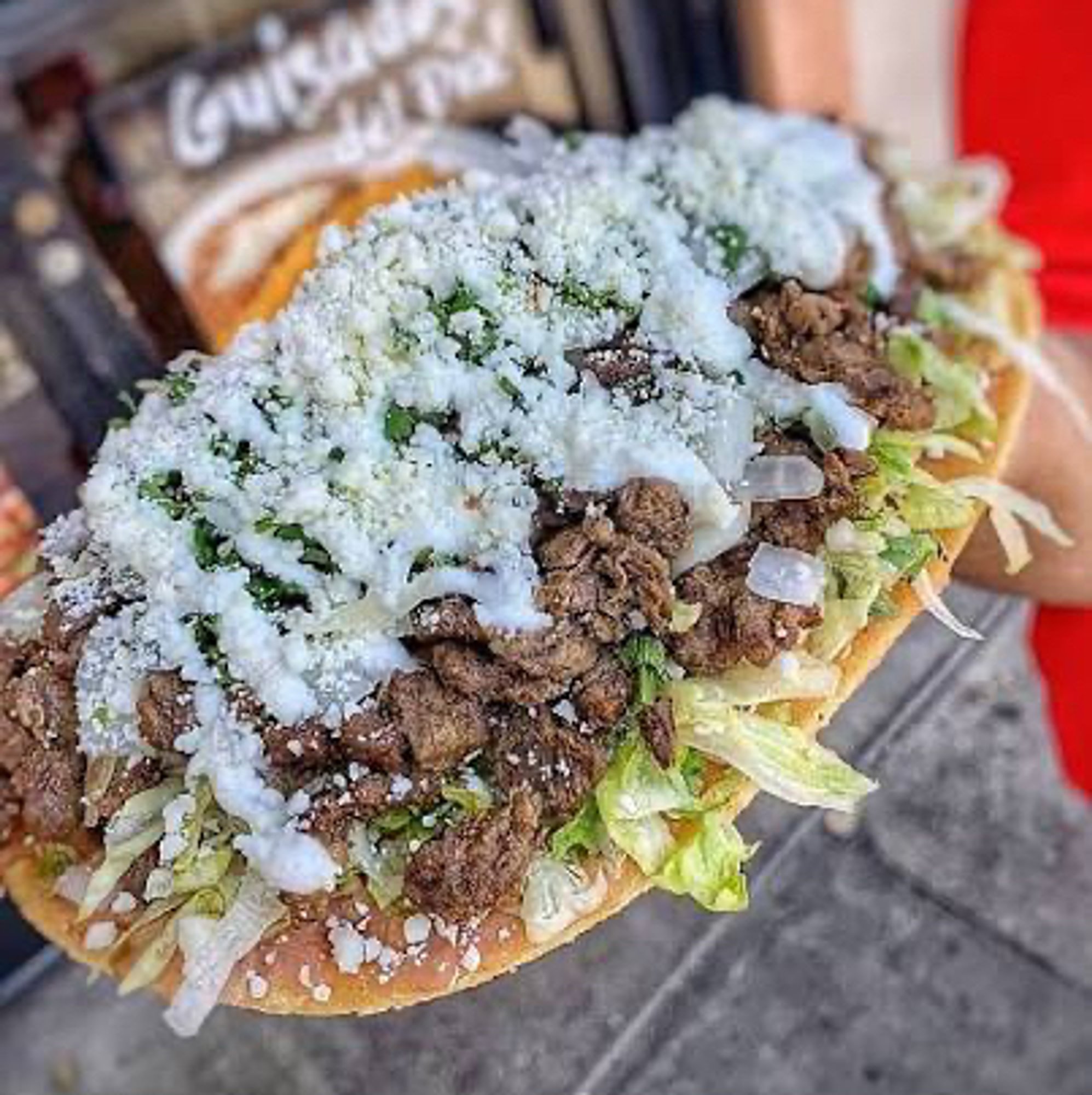 Bistec (Steak) Huarache