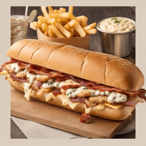 Chicken Carbonara Sub