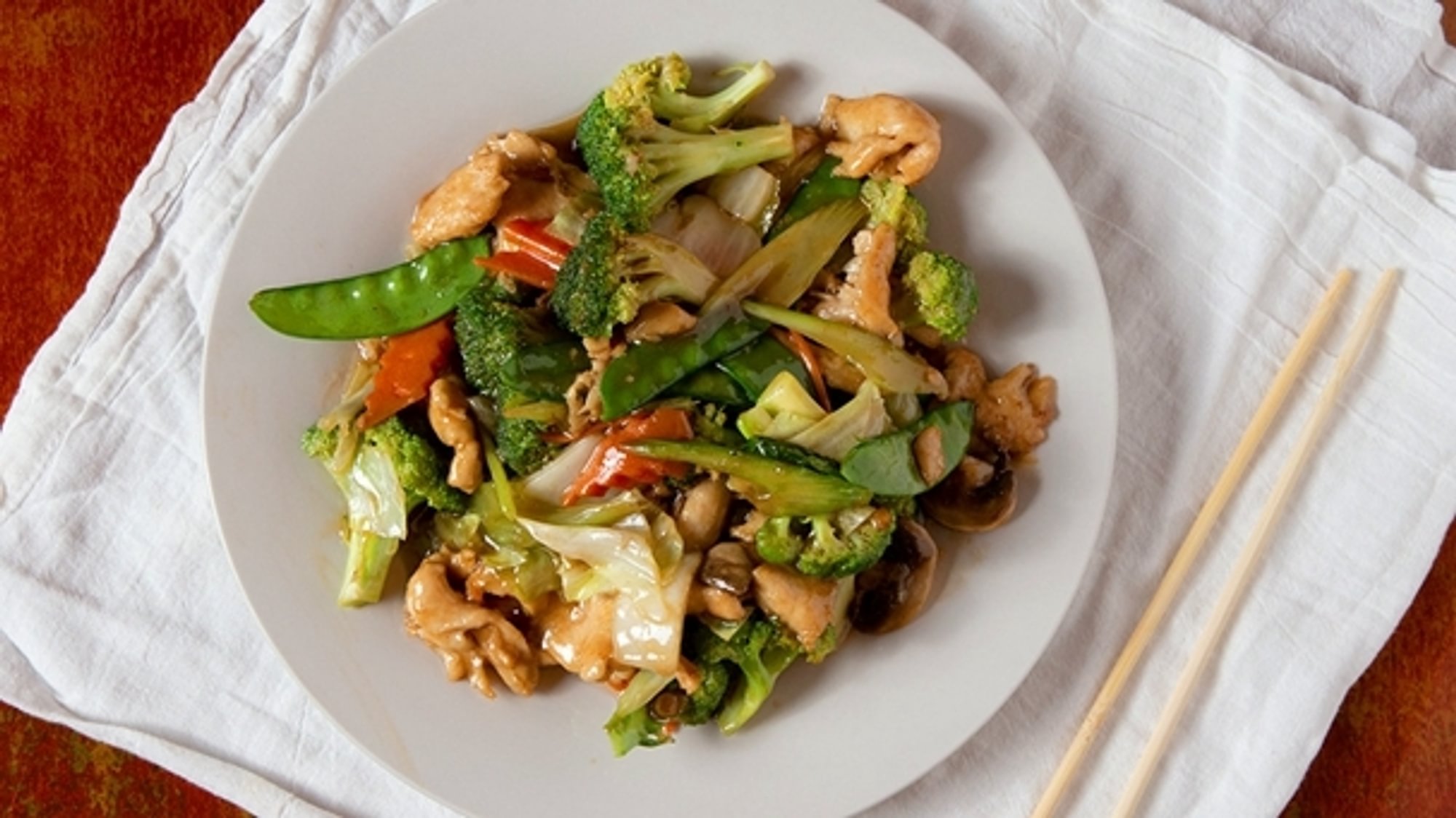 Chicken with Mixed Vegetables