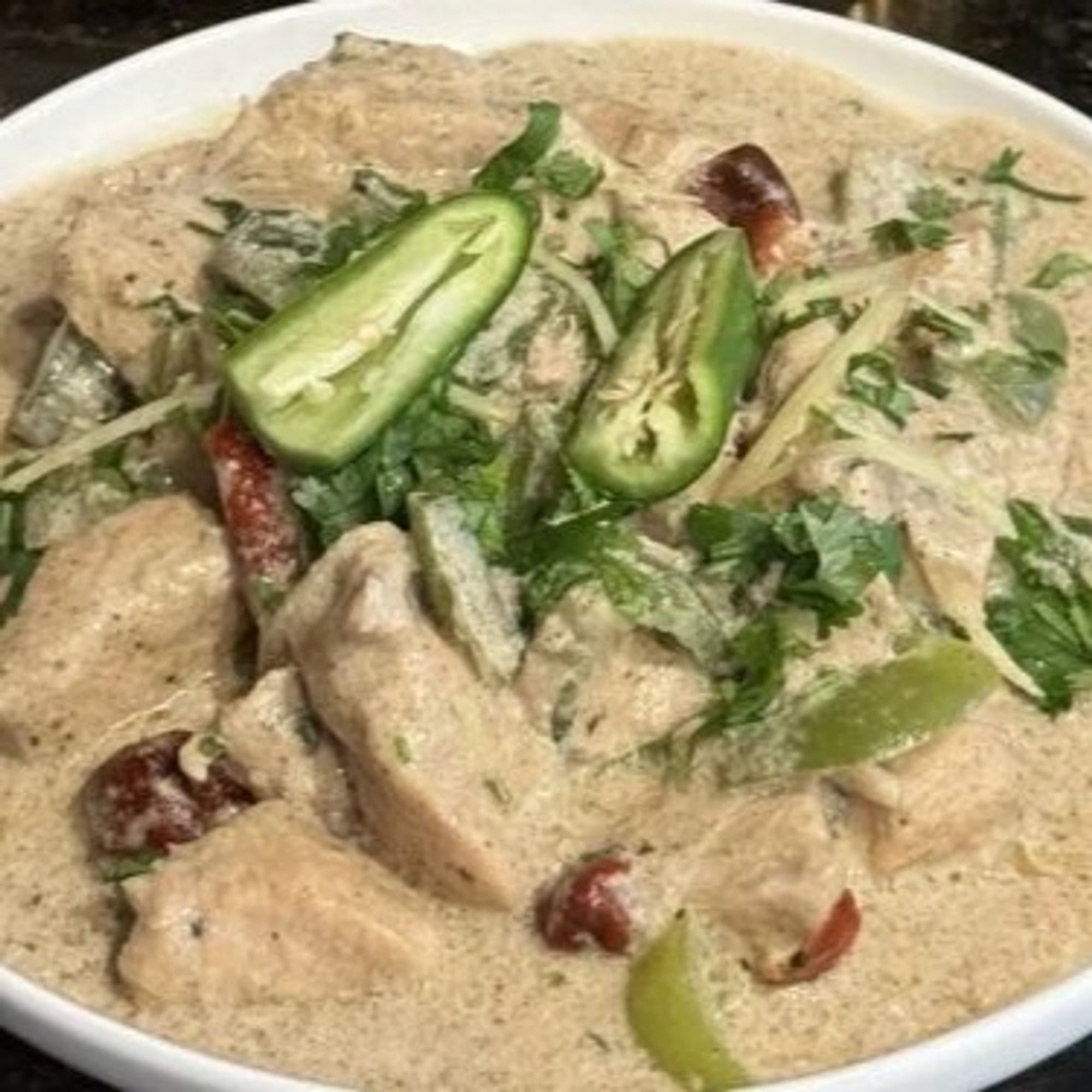 White Chicken Karahi