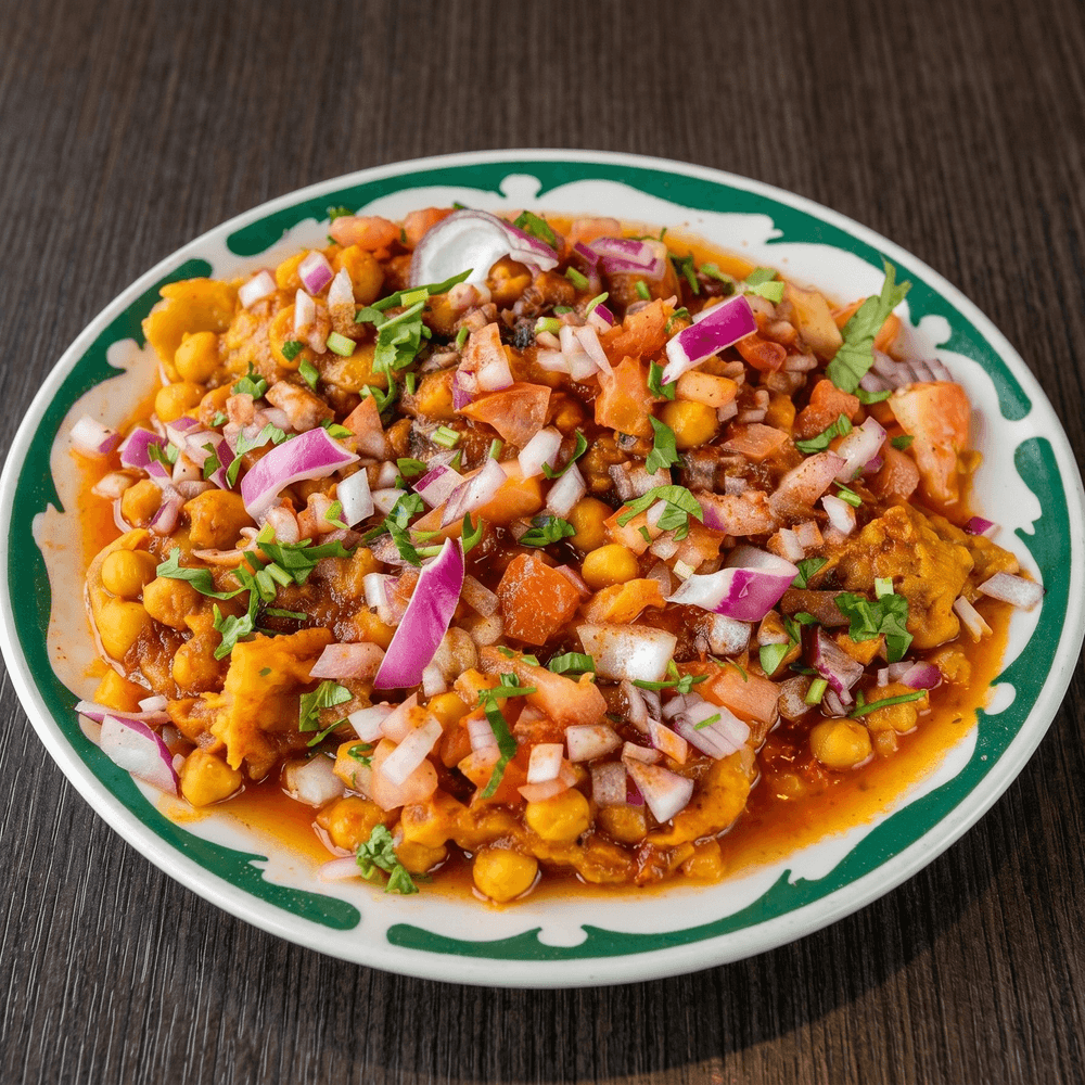 Samosa Chole (2 Piece)