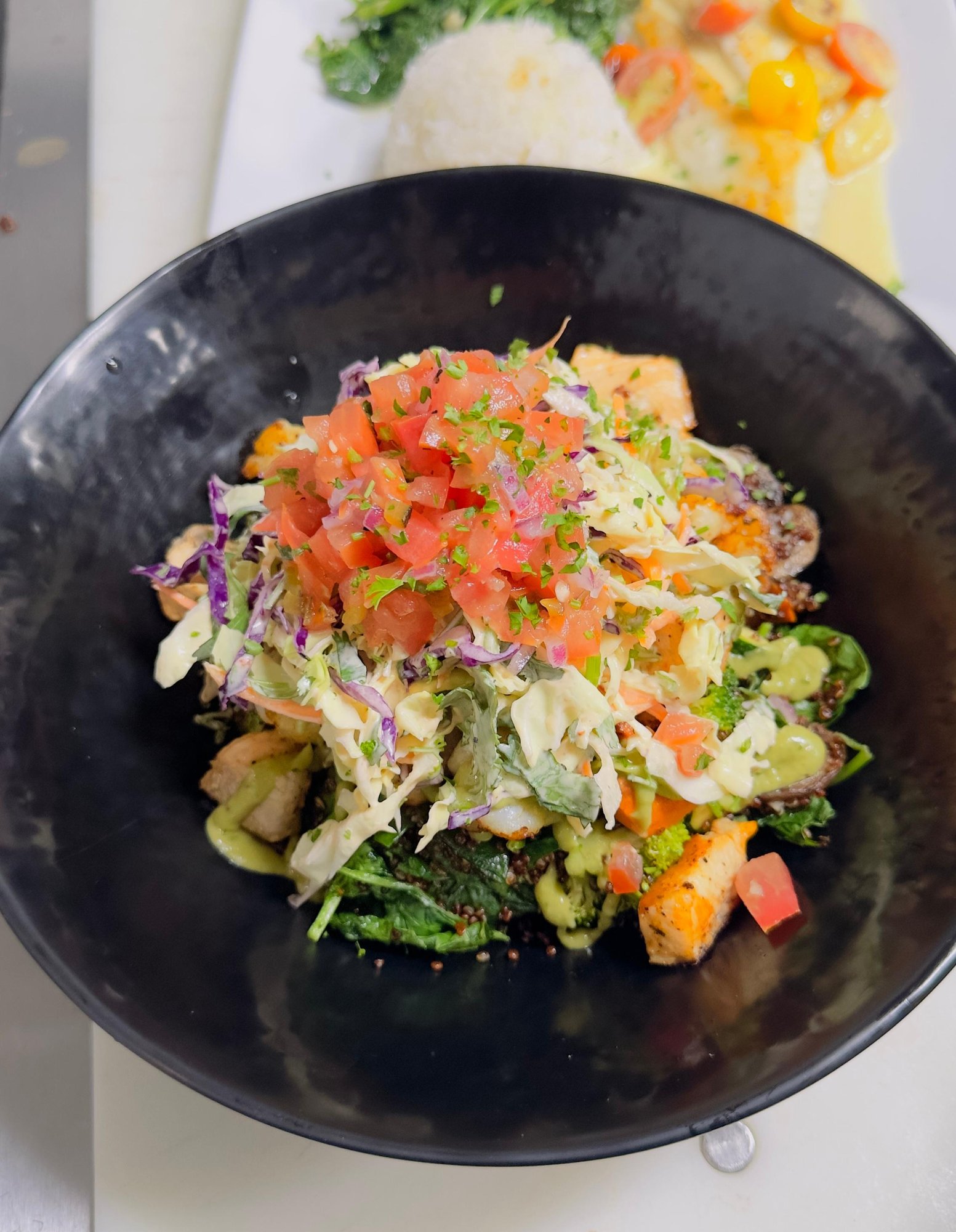 Blackened Seafood Bowl