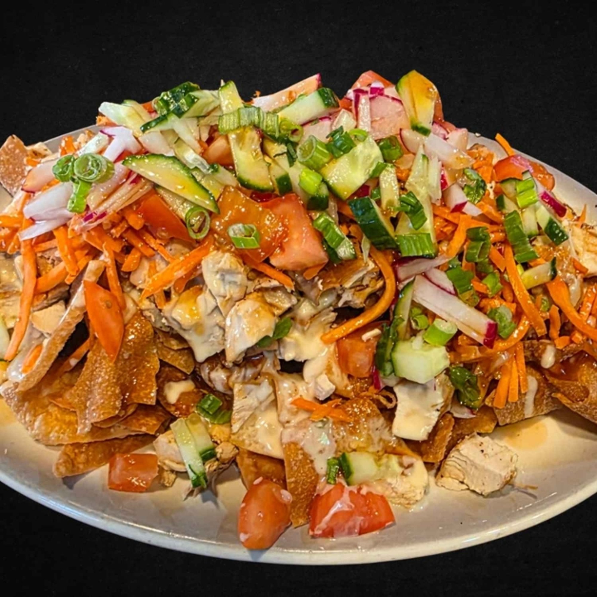 Wonton Nachos