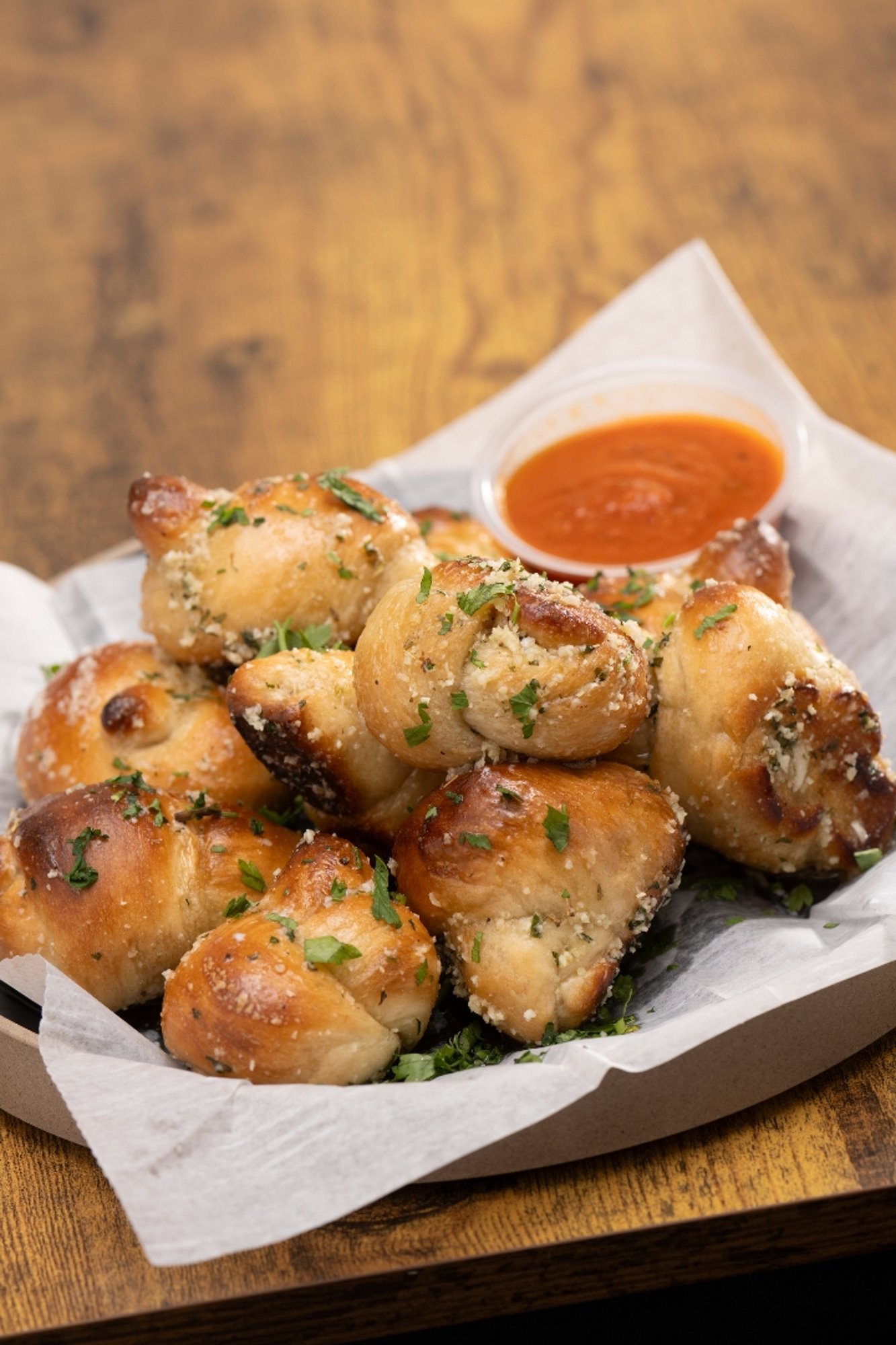 Garlic Forget-me-Knots