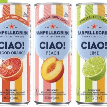 SanPellegrino CIAO! Rainbow Cans