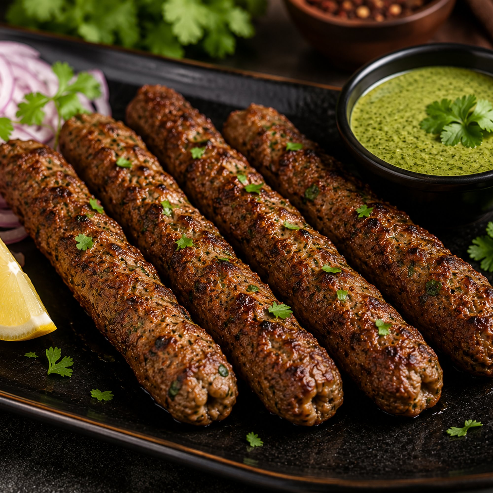 Lamb Seekh Kabab