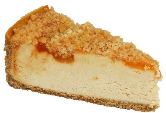 Hot Honey Peach Cheesecake