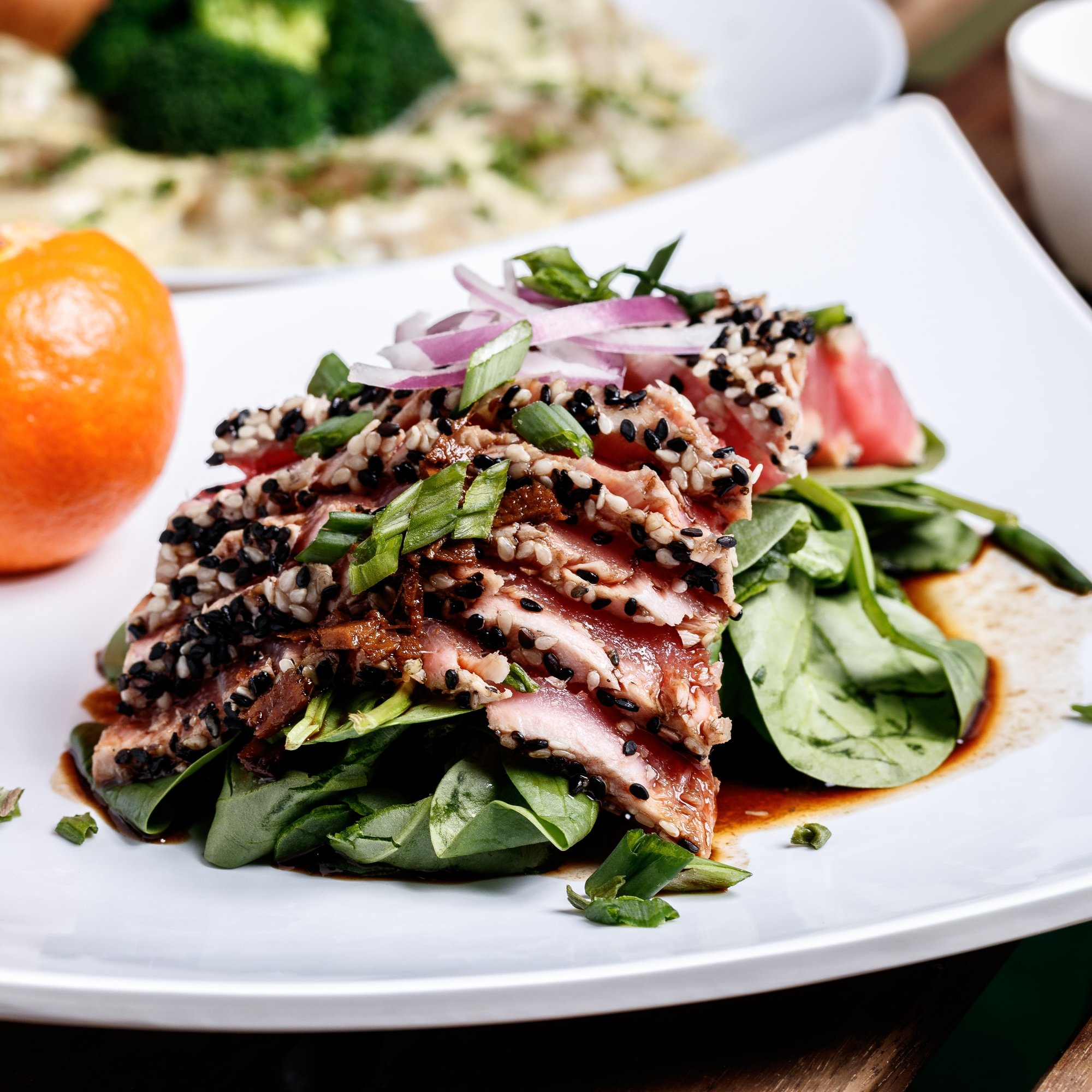 Tuna Sashimi Salad