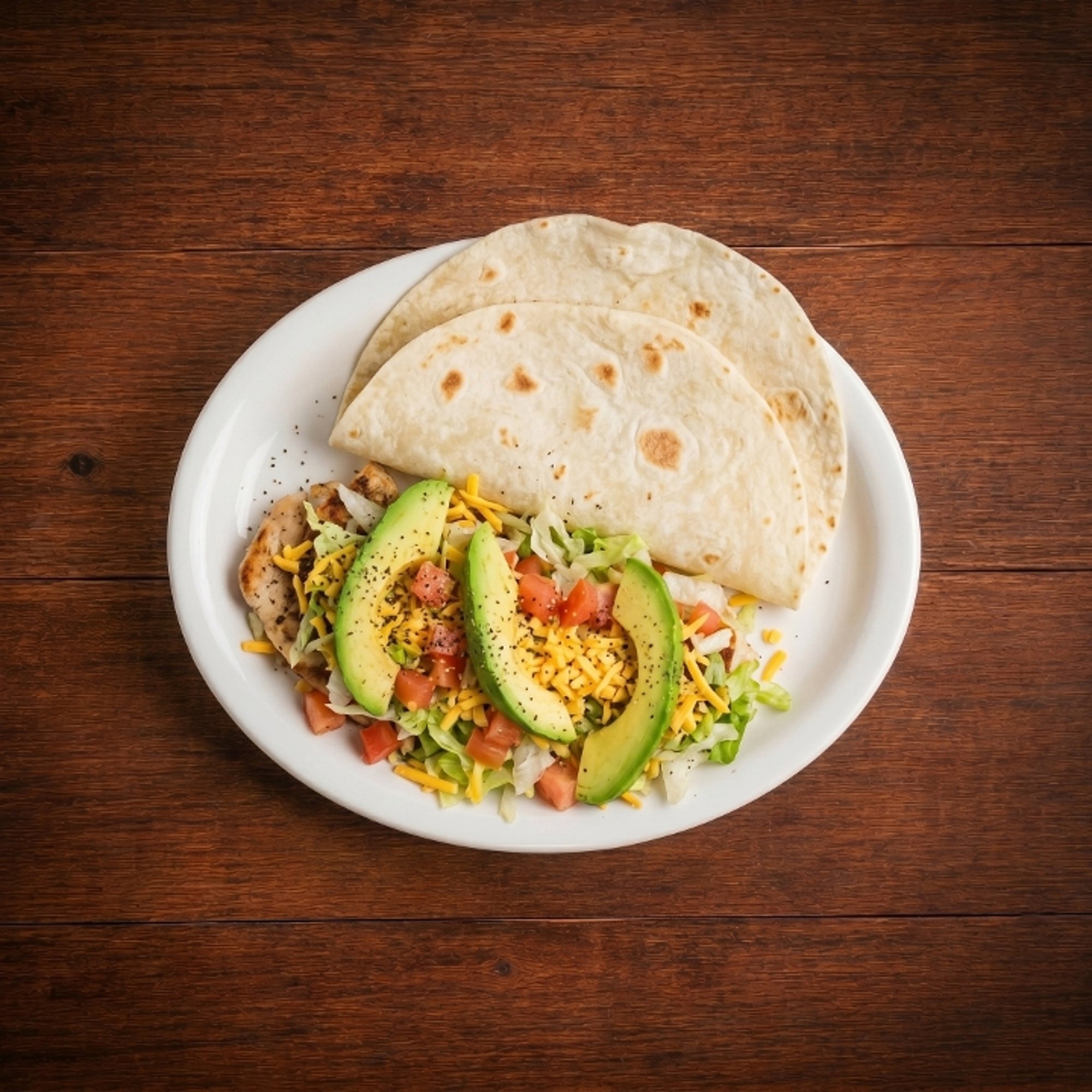 Nopal egg taco