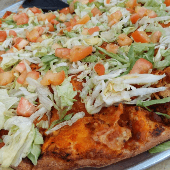 Taco Pizza (Papoos - 5" (4 Slice) )