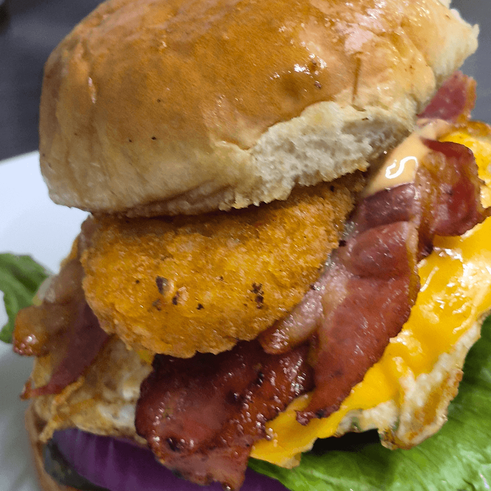 BOOKBAG BREAKFAST BURGER 🍔