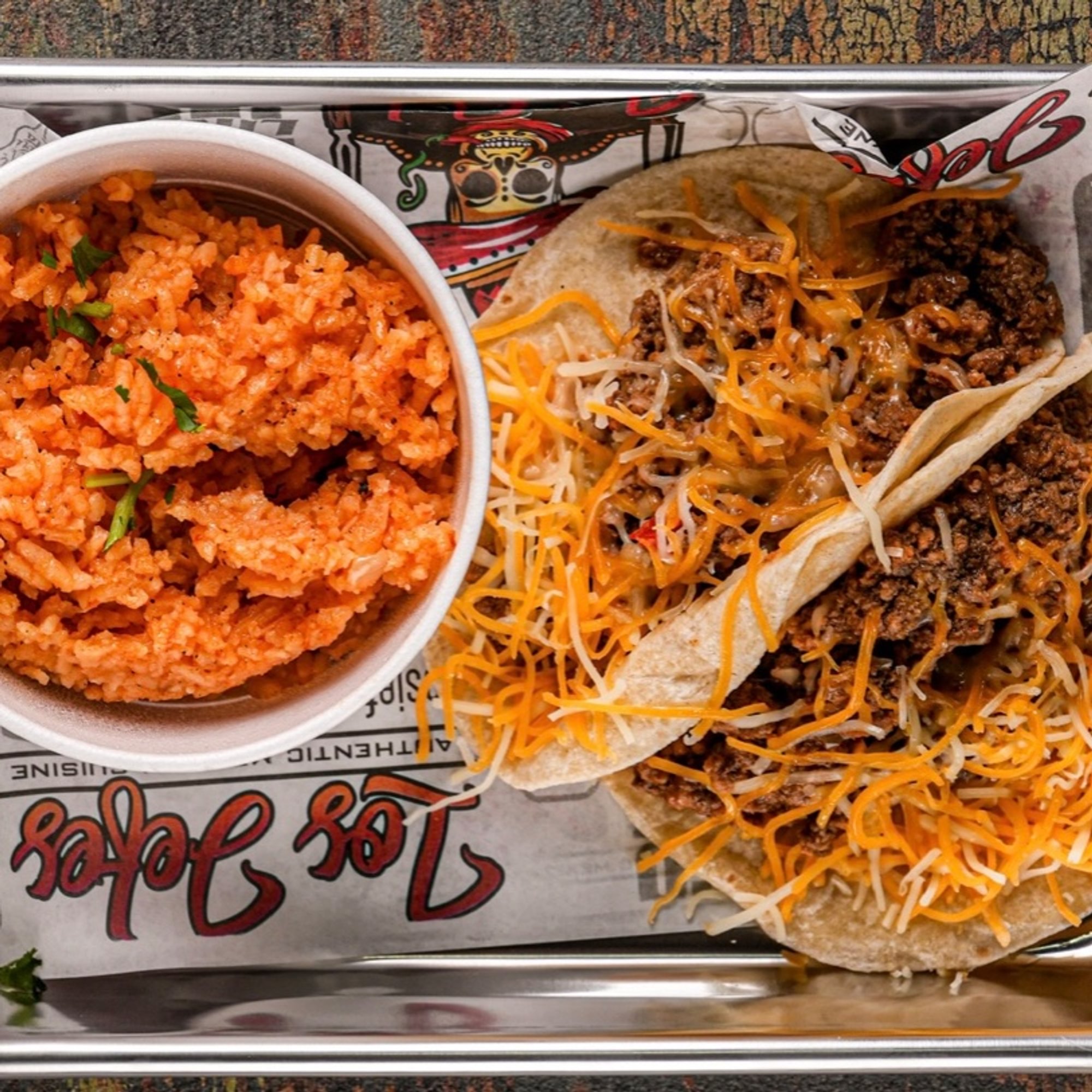 Kids jefecito tacos