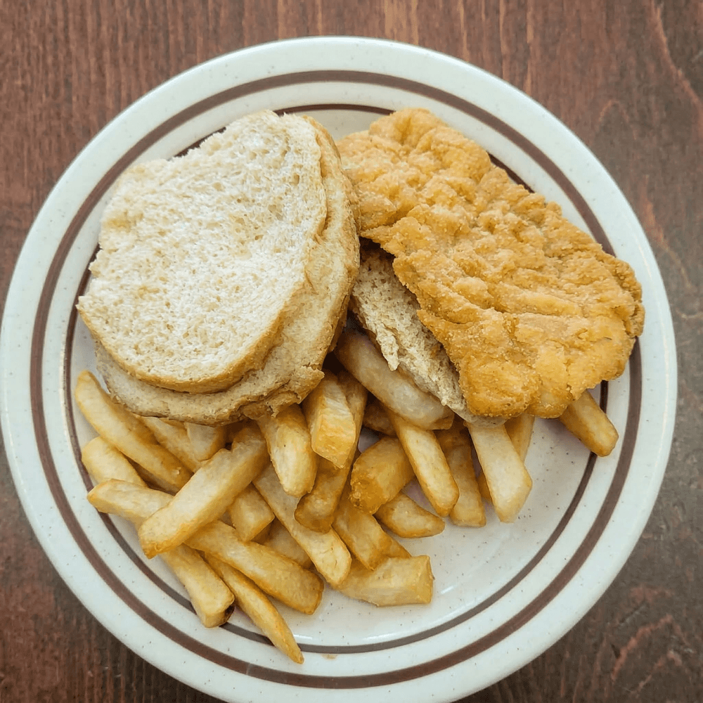 Combo - Chicken Cutlet (8) with French Fries