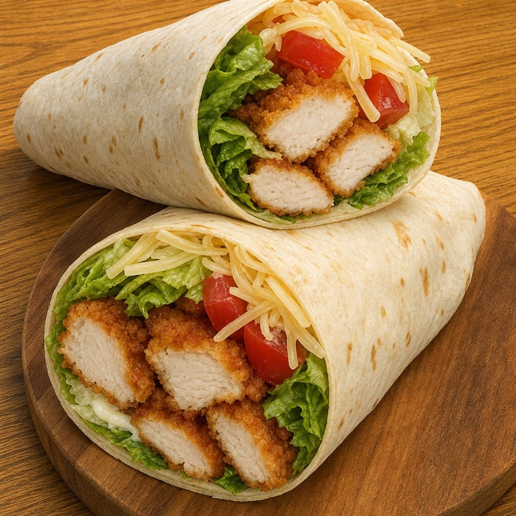Chicken Fingers Wrap