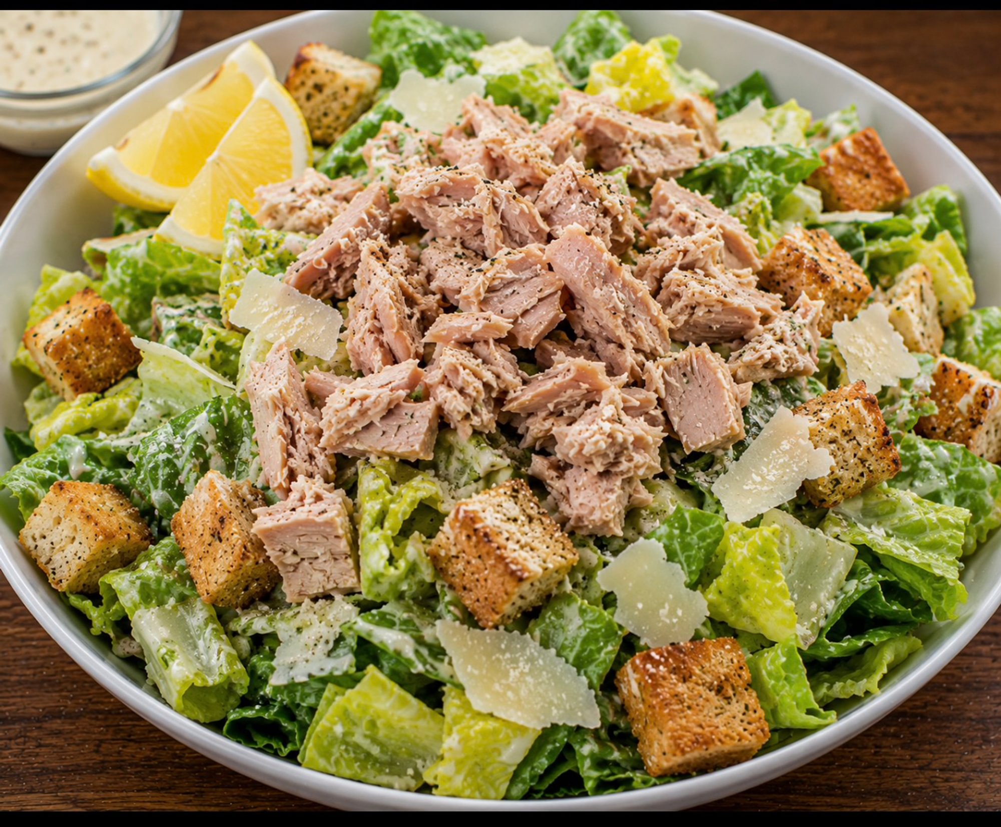 Tuna Caesar Salad