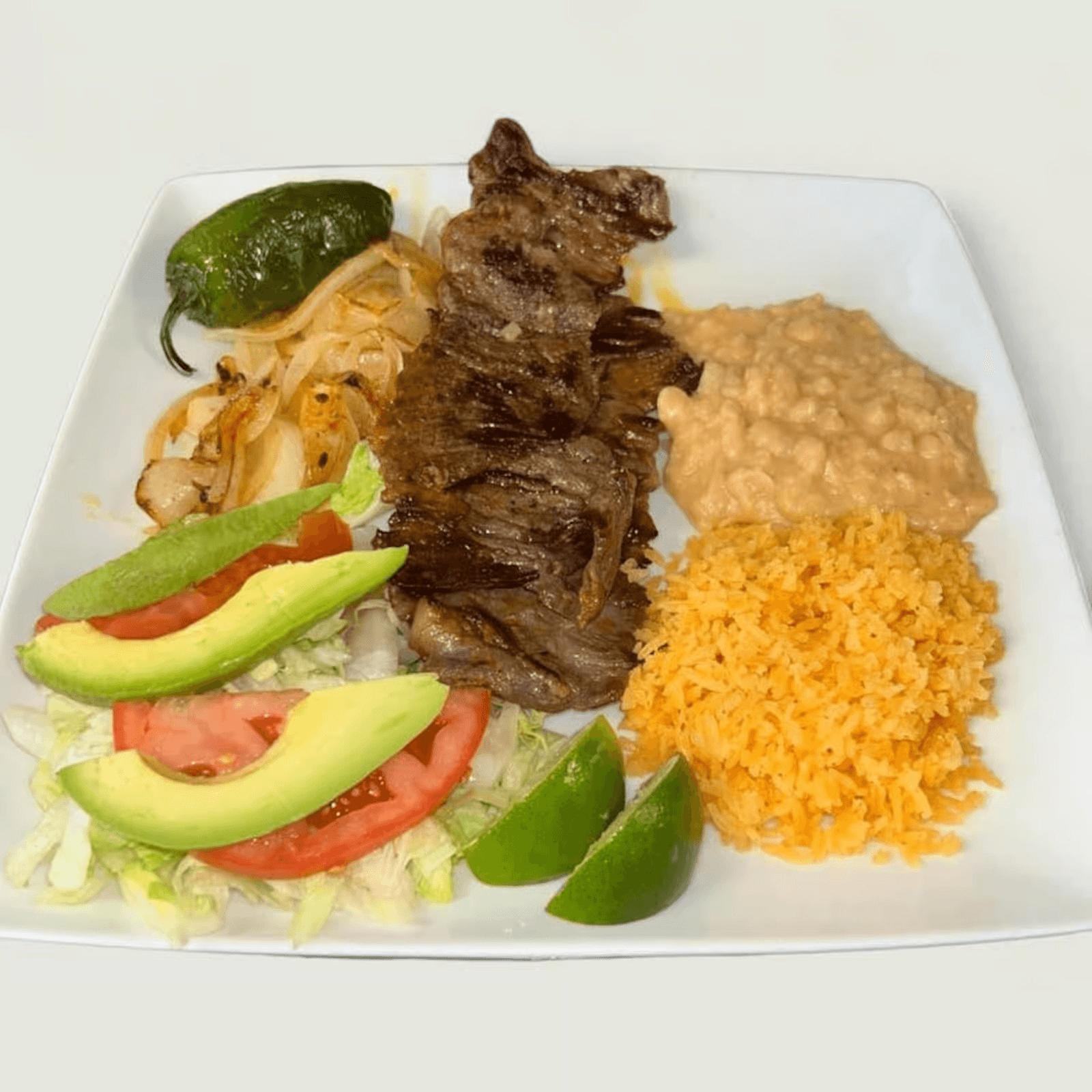 Plato de Carne Asada