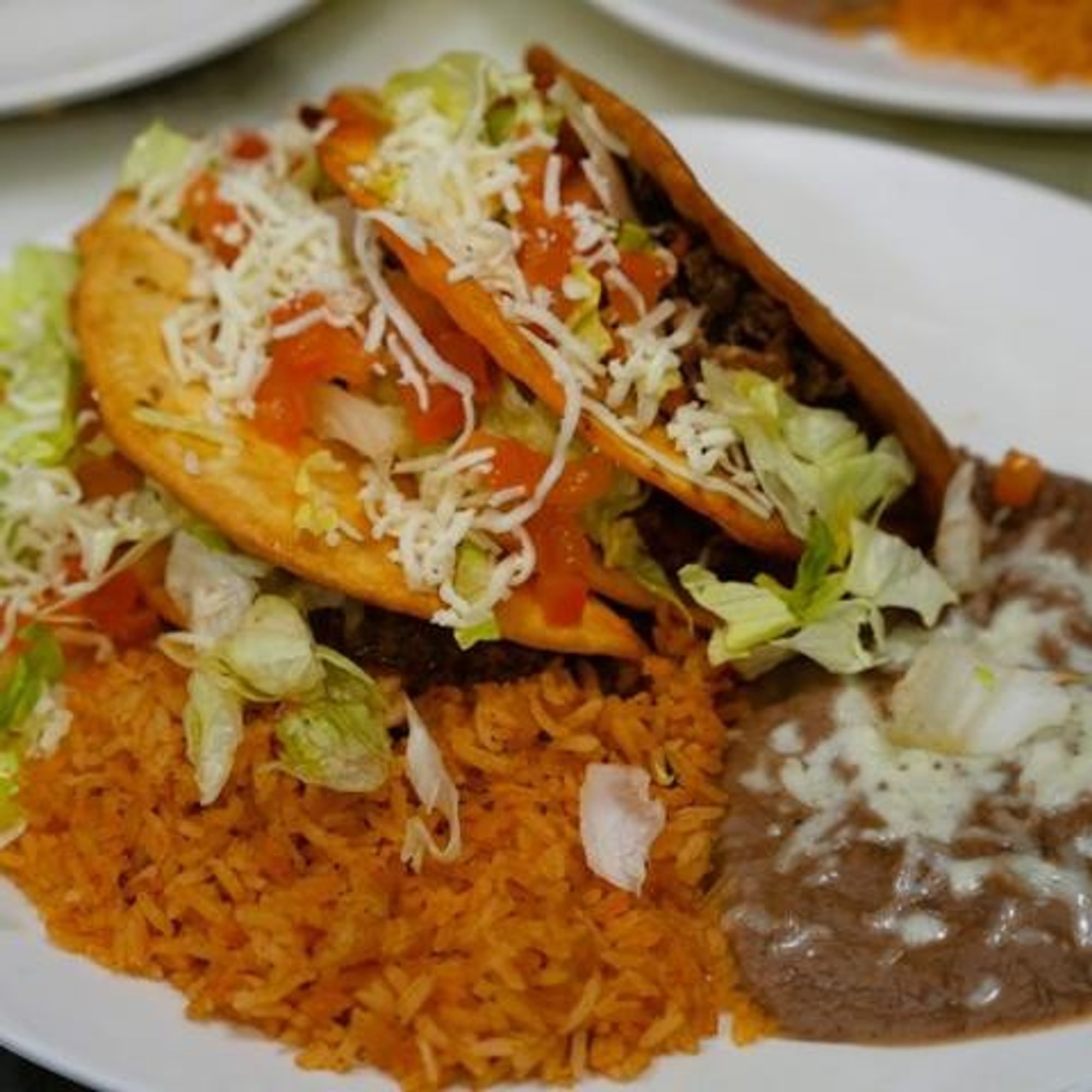 3 Crispy Hard Shell Tacos meal