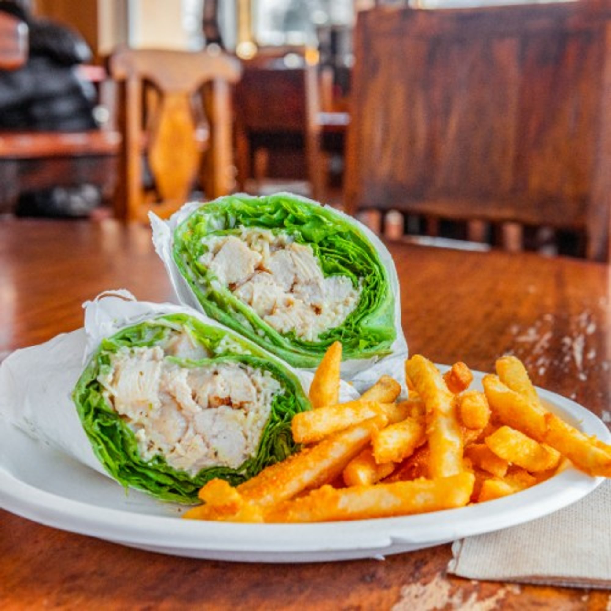 Tuna Melt Sandwich and Side