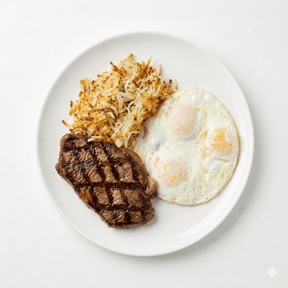 New York Steak Breakfast