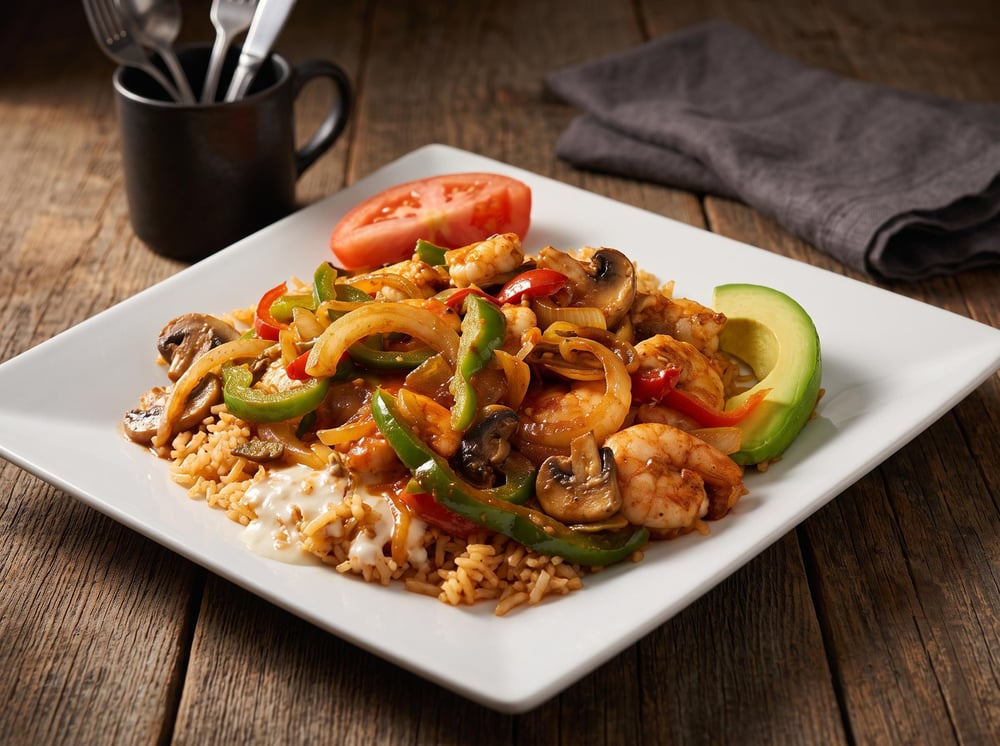 Arroz Con Camarones