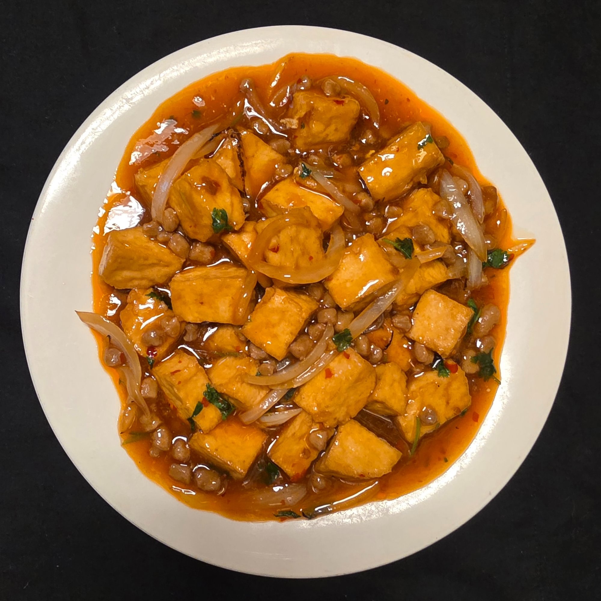 Tofu with Meat