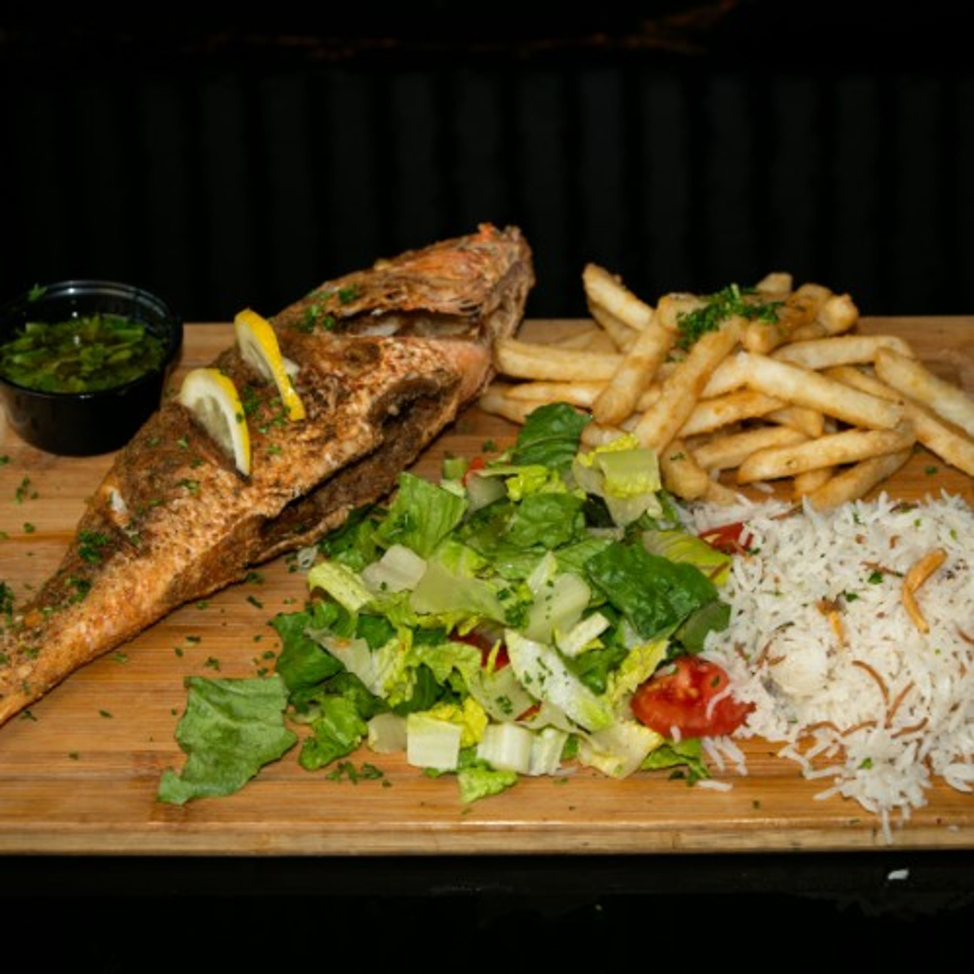 WHOLE FISH DEEP FRIED