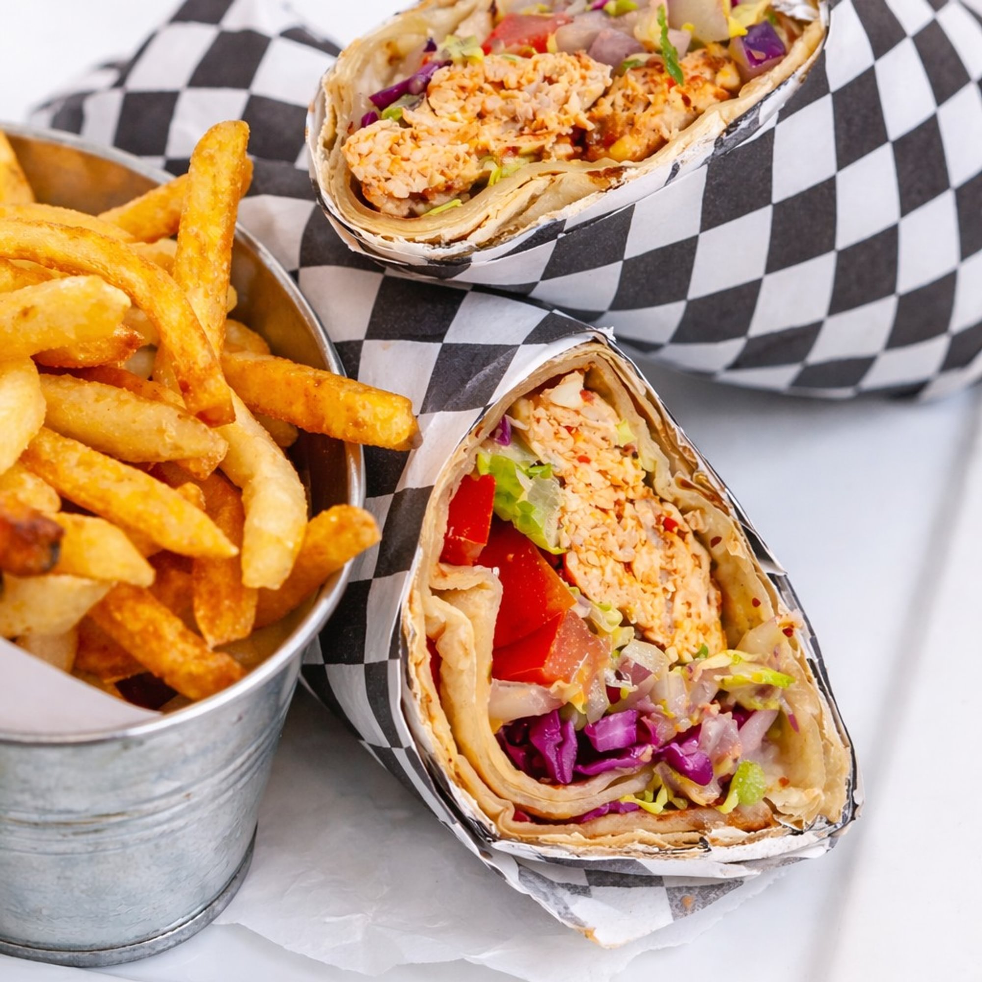 Chicken Adana Wrap